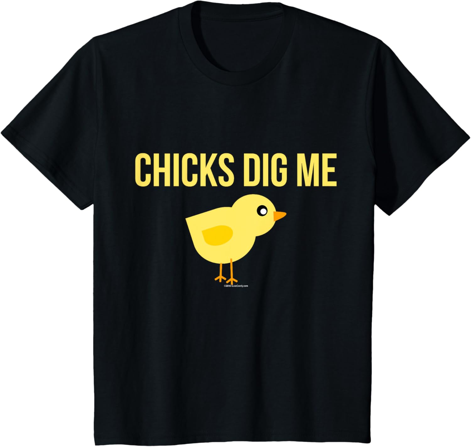 Chicks Dig Me Cute Mens Guys Easter T-Shirt