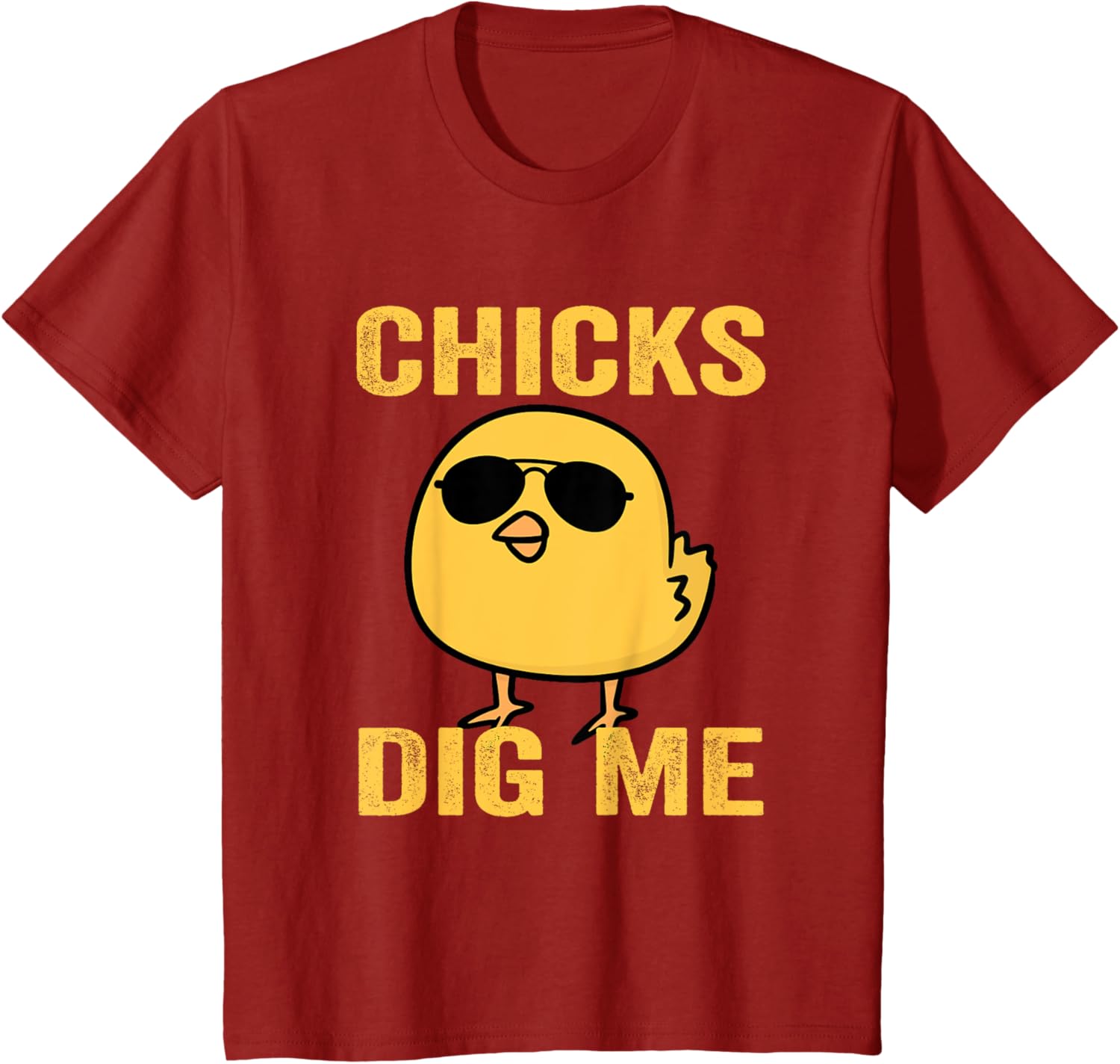 Chicks Dig Me Easter Funny Egg Easter kids boys girls T-Shirt