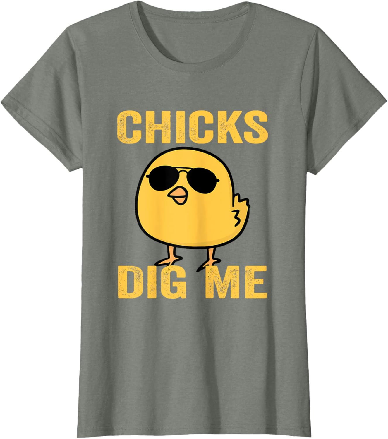 Chicks Dig Me Easter Funny Egg Easter kids boys girls T-Shirt