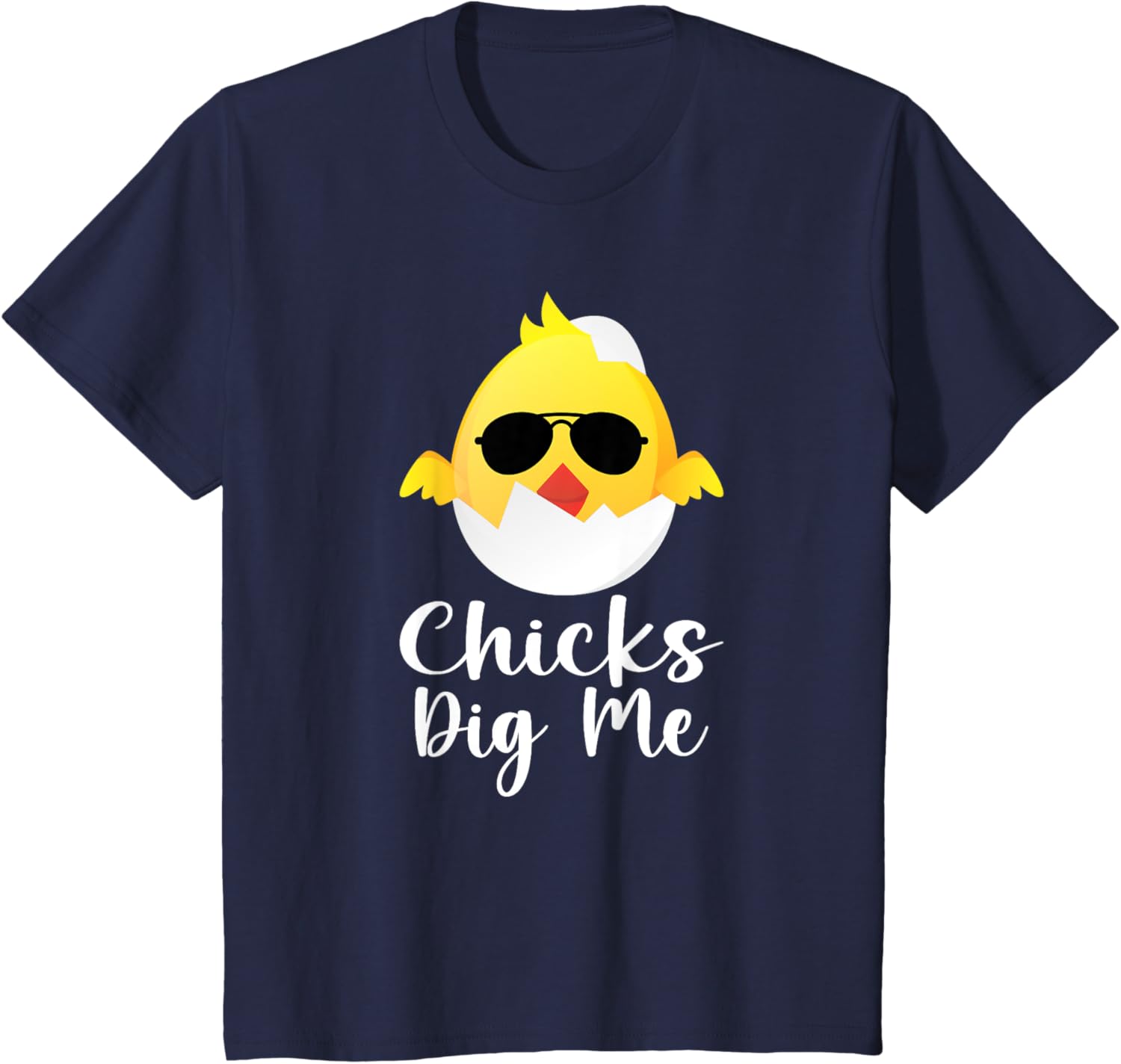 Chicks Dig Me Easter Funny Egg Easter kids boys girls T-Shirt