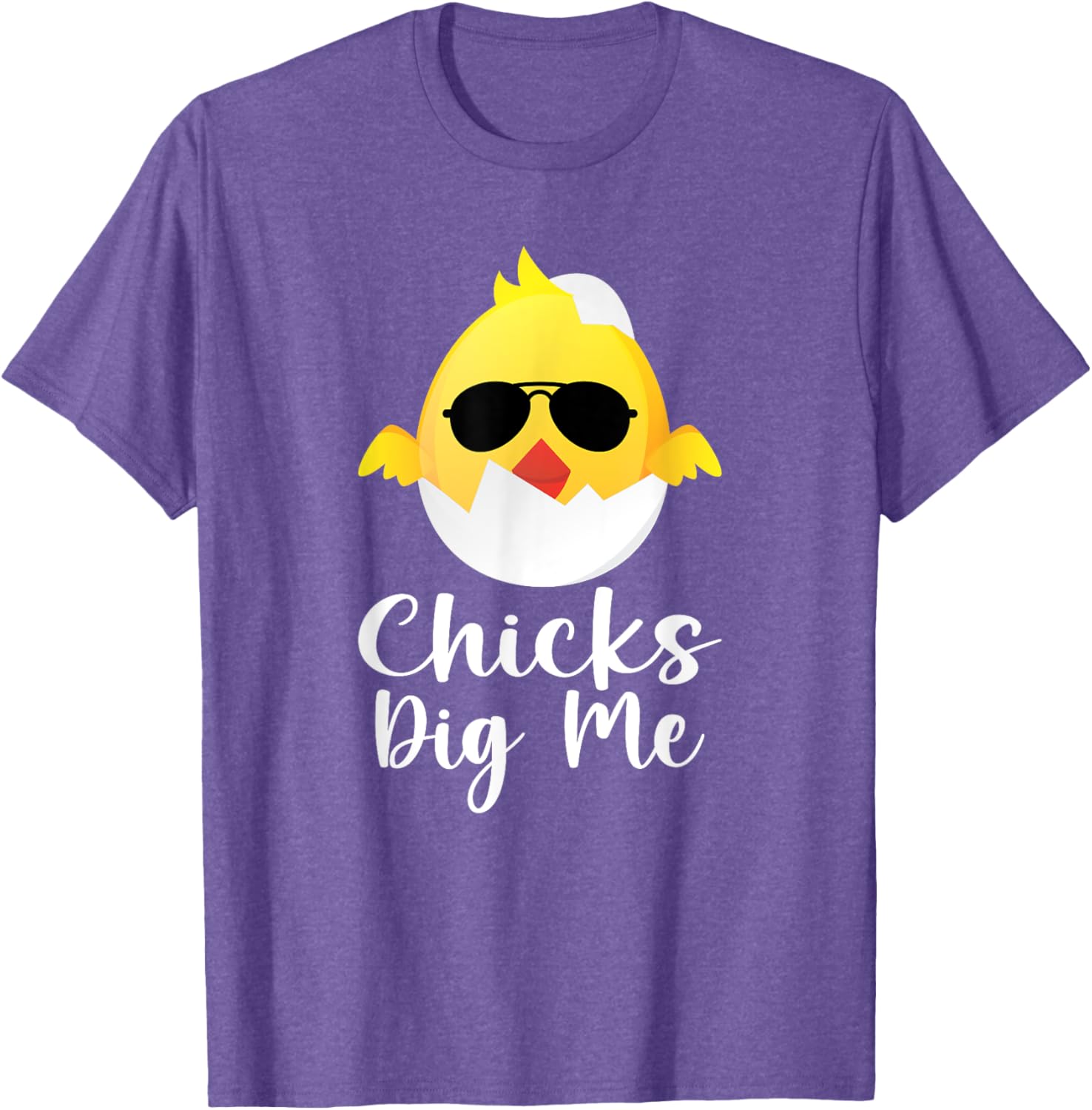 Chicks Dig Me Easter Funny Egg Easter kids boys girls T-Shirt