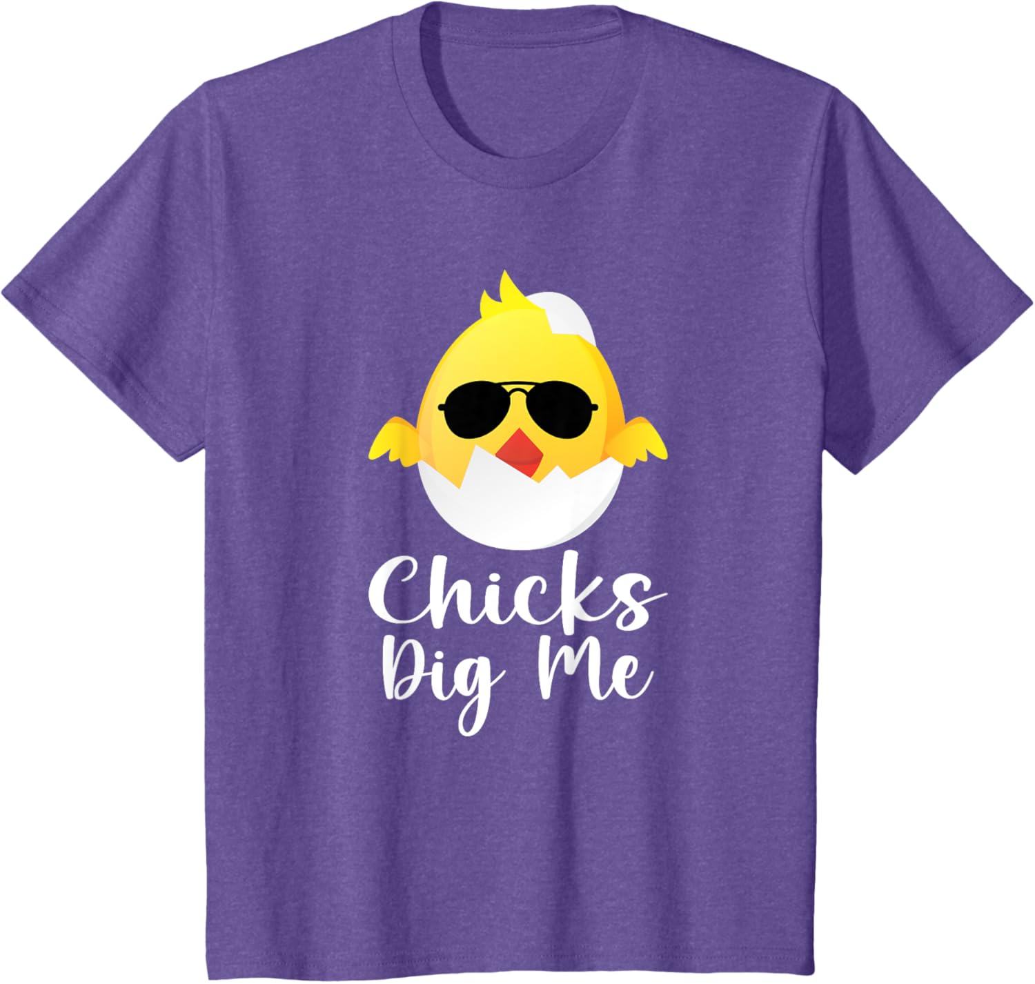 Chicks Dig Me Easter Funny Egg Easter kids boys girls T-Shirt