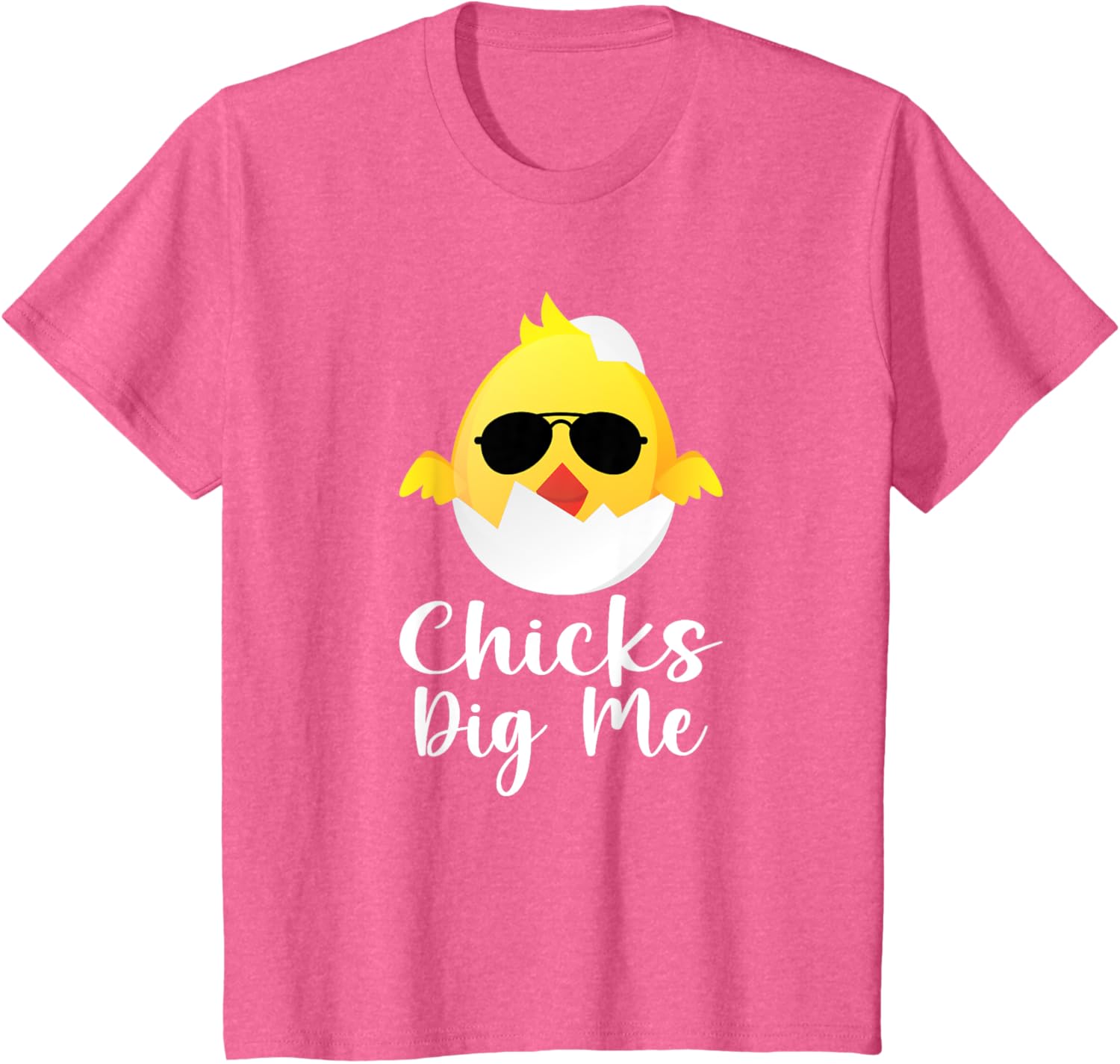 Chicks Dig Me Easter Funny Egg Easter kids boys girls T-Shirt