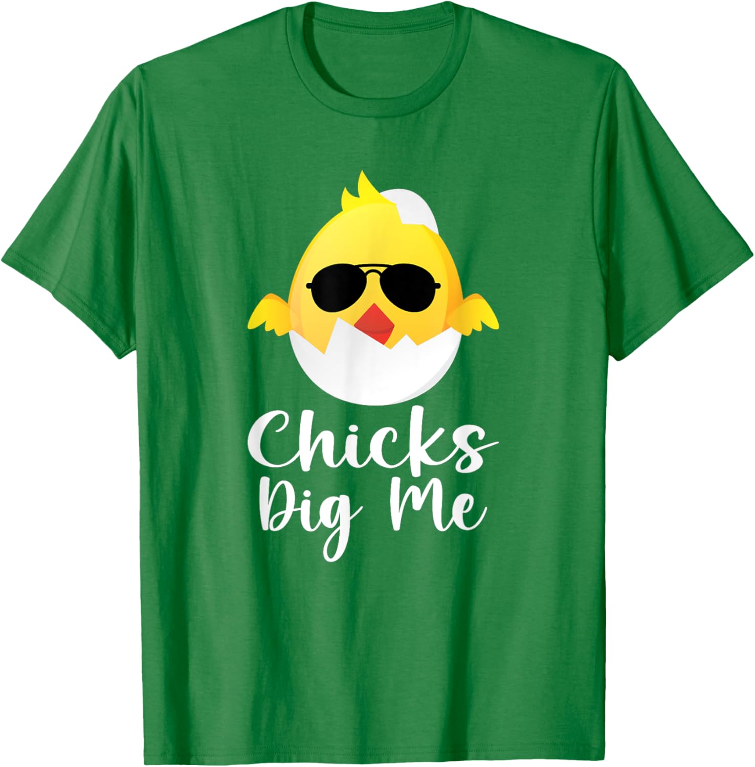 Chicks Dig Me Easter Funny Egg Easter kids boys girls T-Shirt