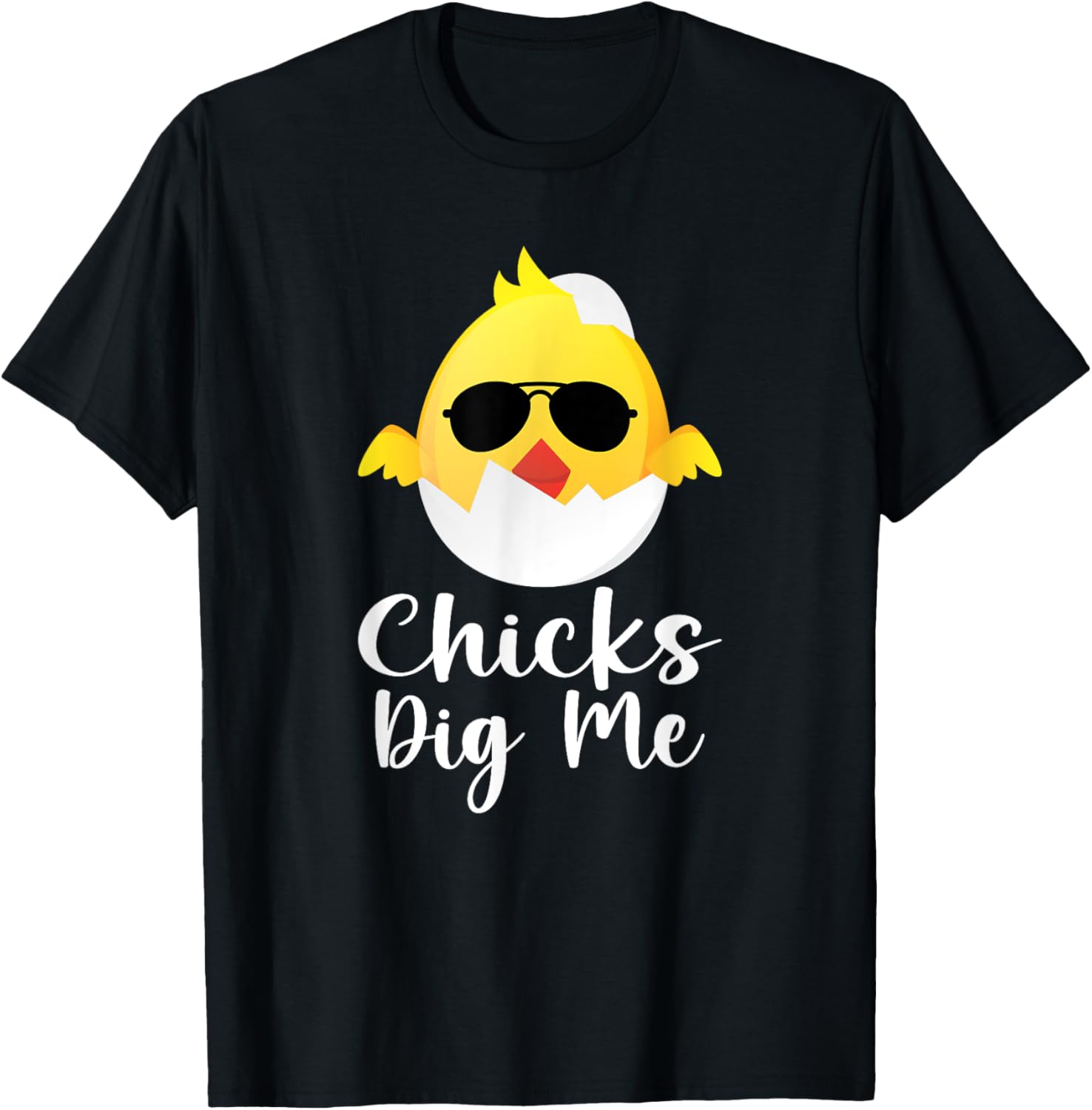 Chicks Dig Me Easter Funny Egg Easter kids boys girls T-Shirt