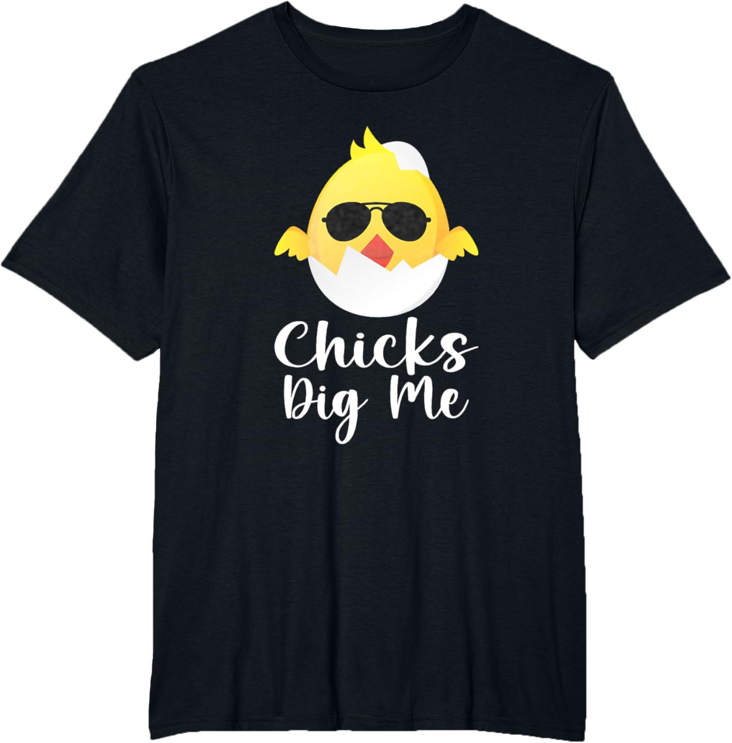 Chicks Dig Me Easter Funny Egg Easter kids boys girls T-Shirt