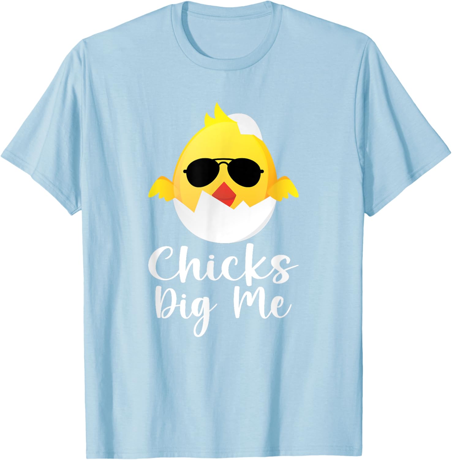 Chicks Dig Me Easter Funny Egg Easter kids boys girls T-Shirt