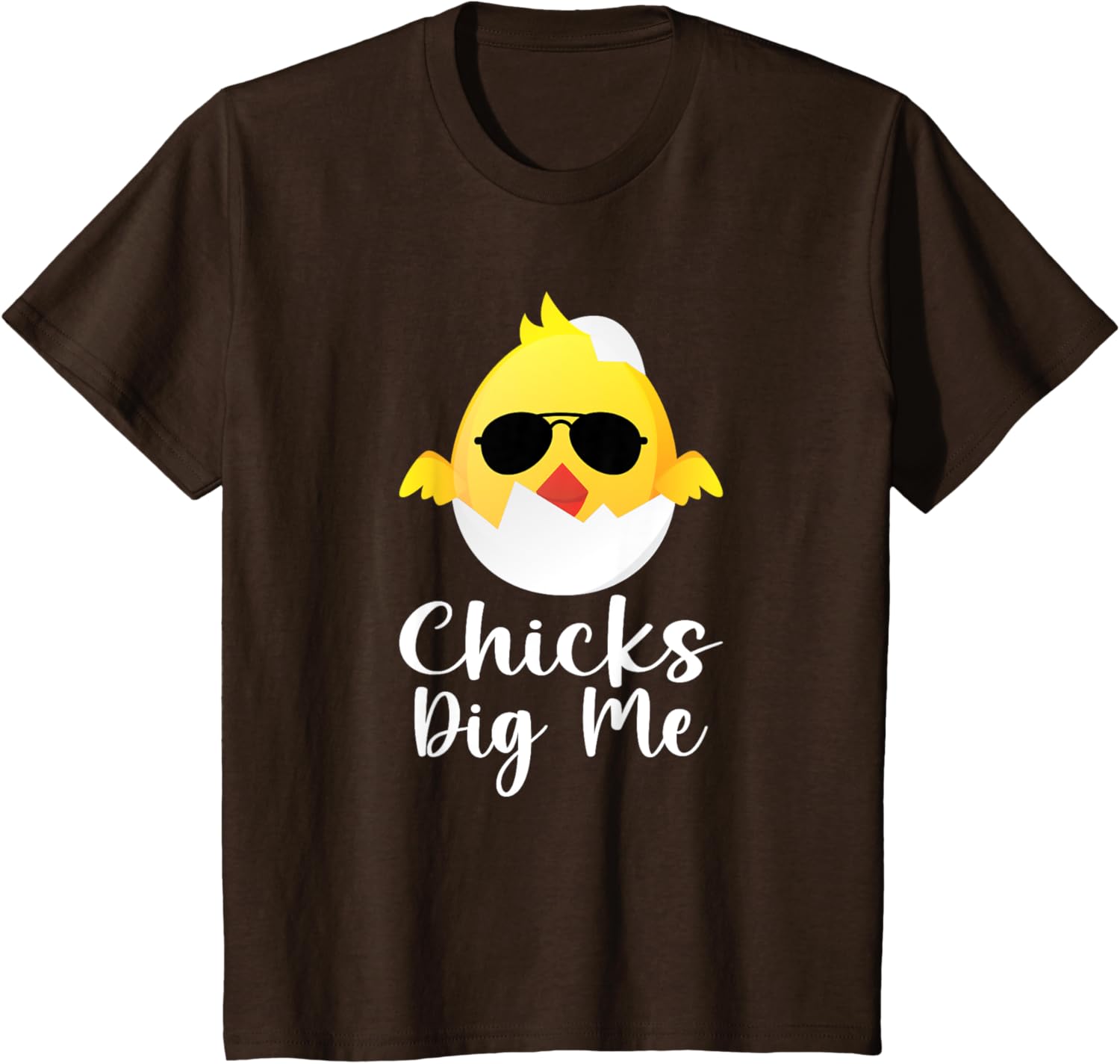 Chicks Dig Me Easter Funny Egg Easter kids boys girls T-Shirt