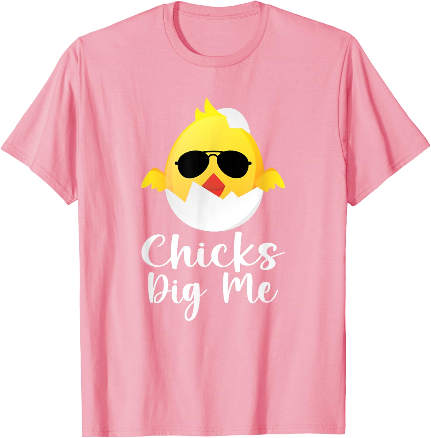 Chicks Dig Me Easter Funny Egg Easter kids boys girls T-Shirt