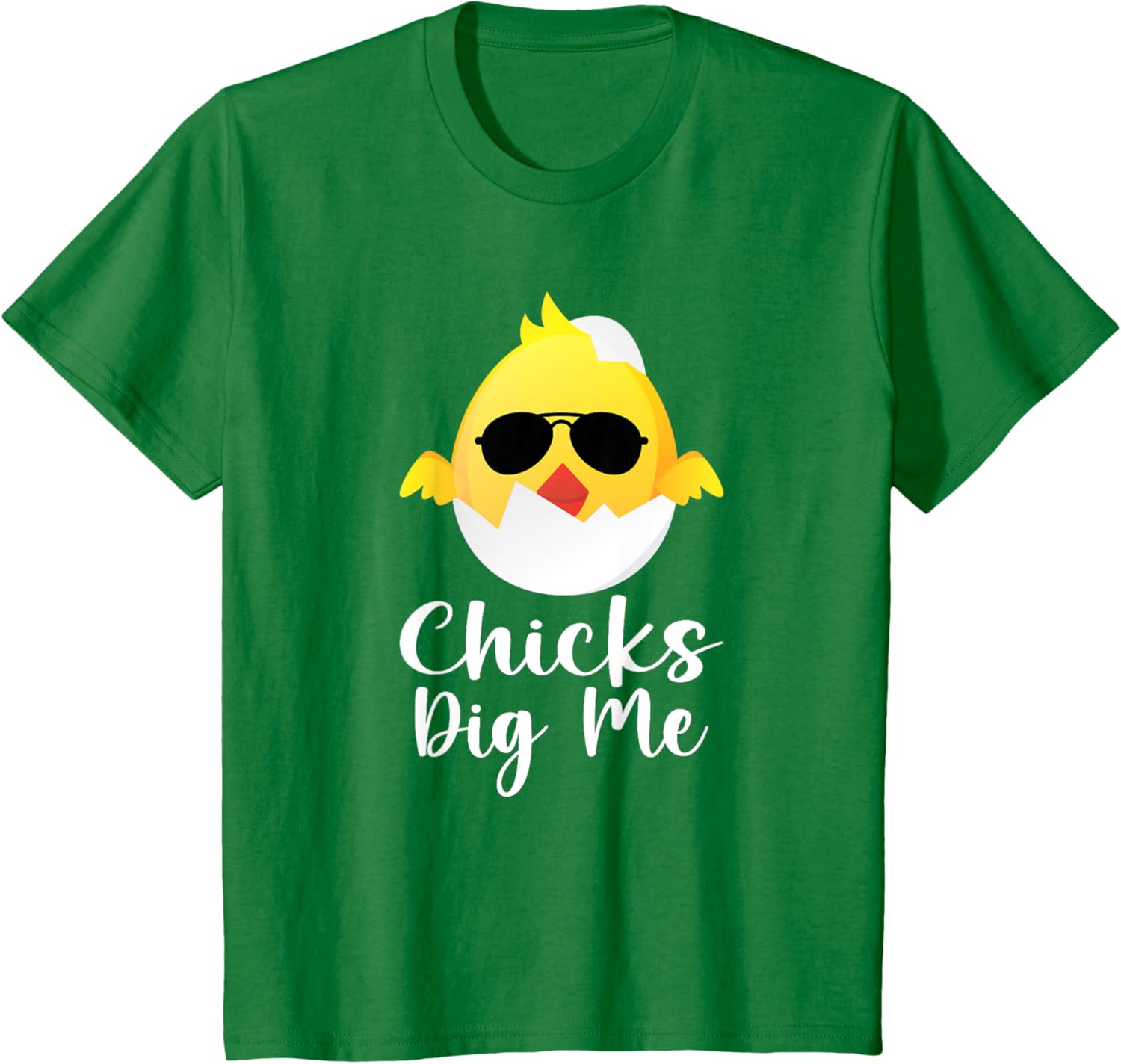 Chicks Dig Me Easter Funny Egg Easter kids boys girls T-Shirt