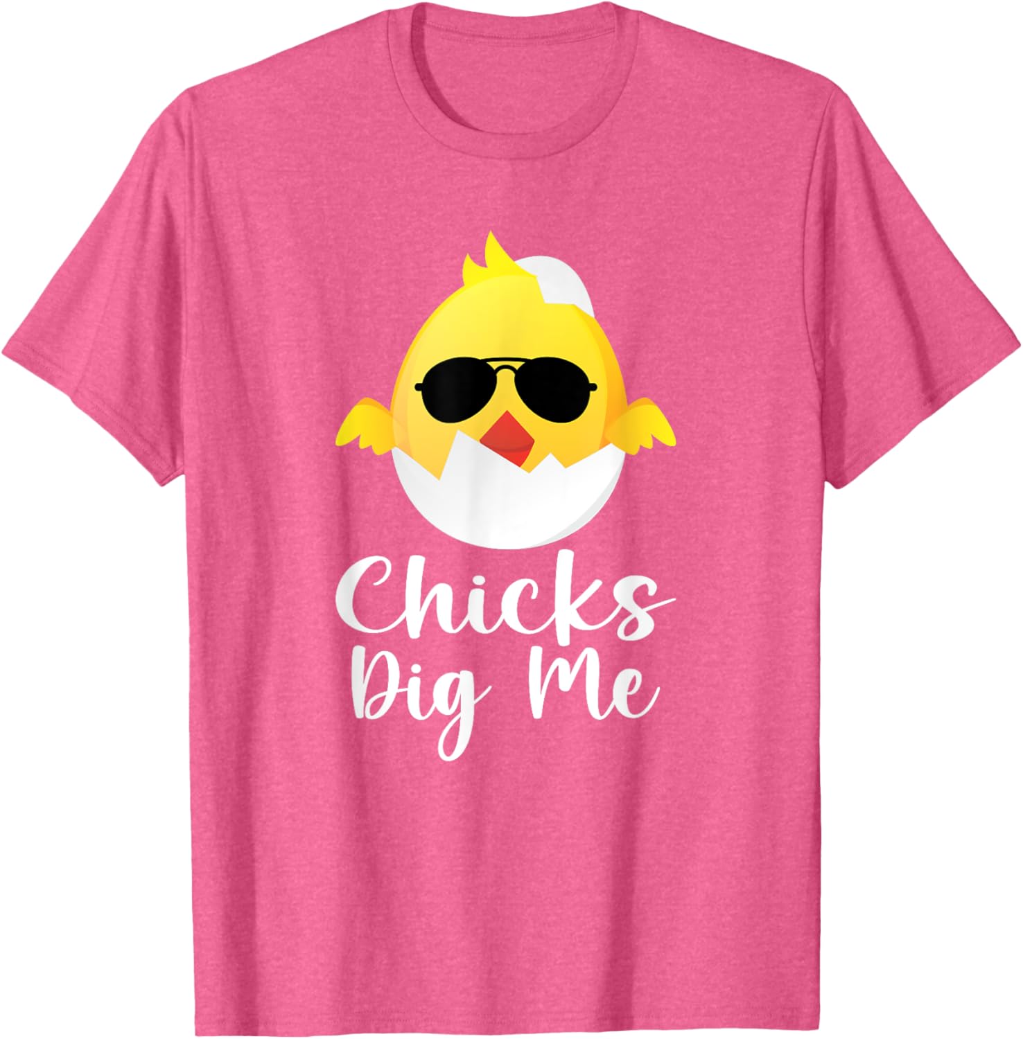 Chicks Dig Me Easter Funny Egg Easter kids boys girls T-Shirt