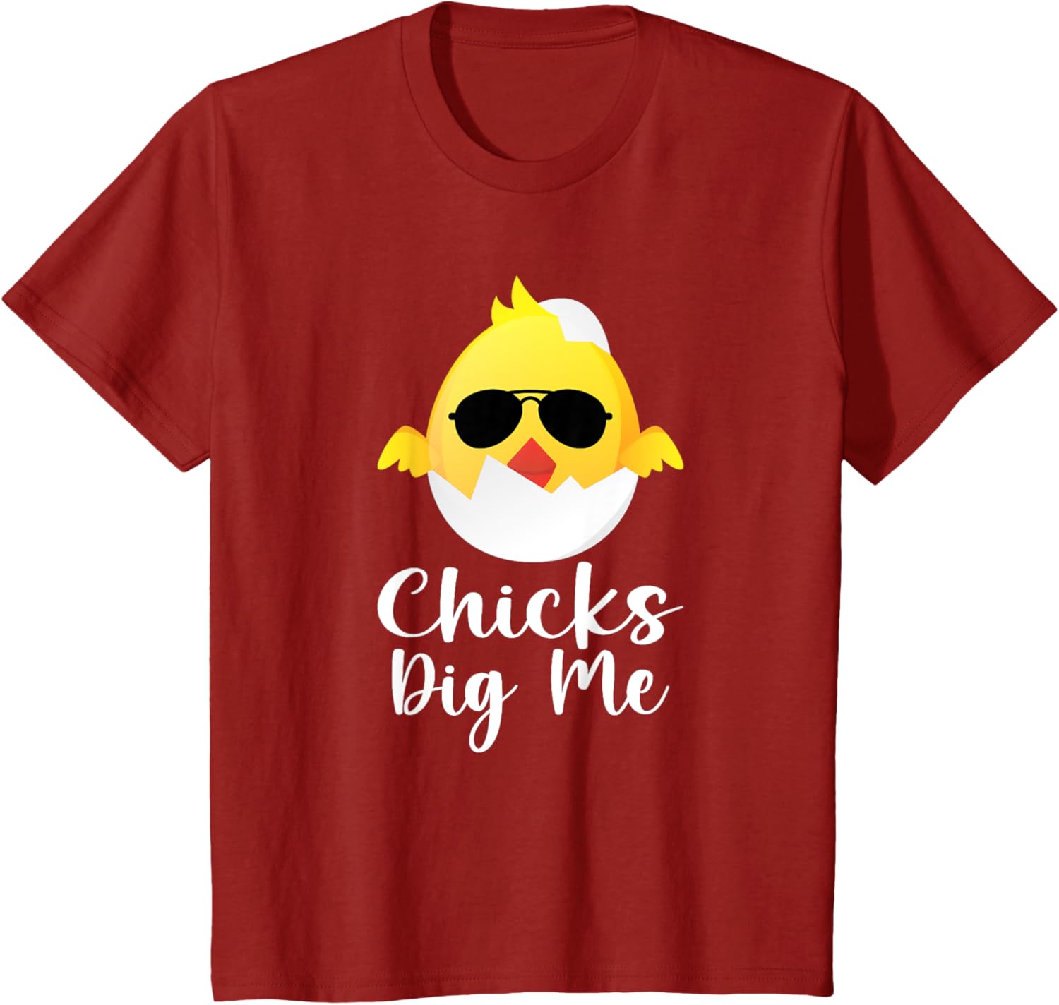 Chicks Dig Me Easter Funny Egg Easter kids boys girls T-Shirt