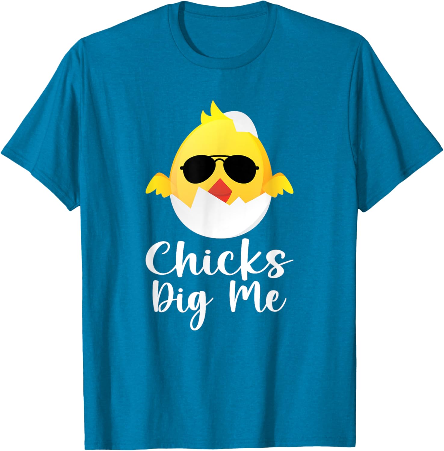 Chicks Dig Me Easter Funny Egg Easter kids boys girls T-Shirt