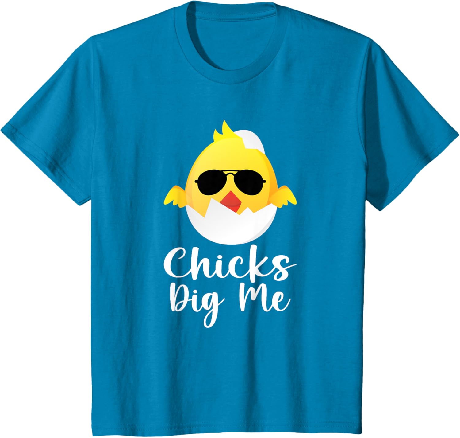 Chicks Dig Me Easter Funny Egg Easter kids boys girls T-Shirt