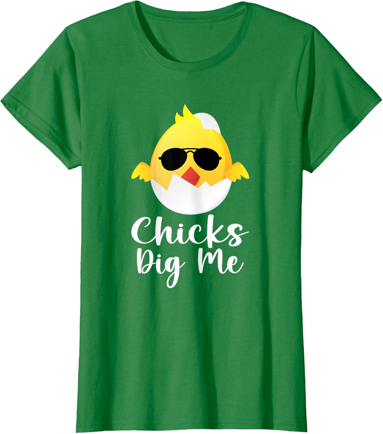 Chicks Dig Me Easter Funny Egg Easter kids boys girls T-Shirt