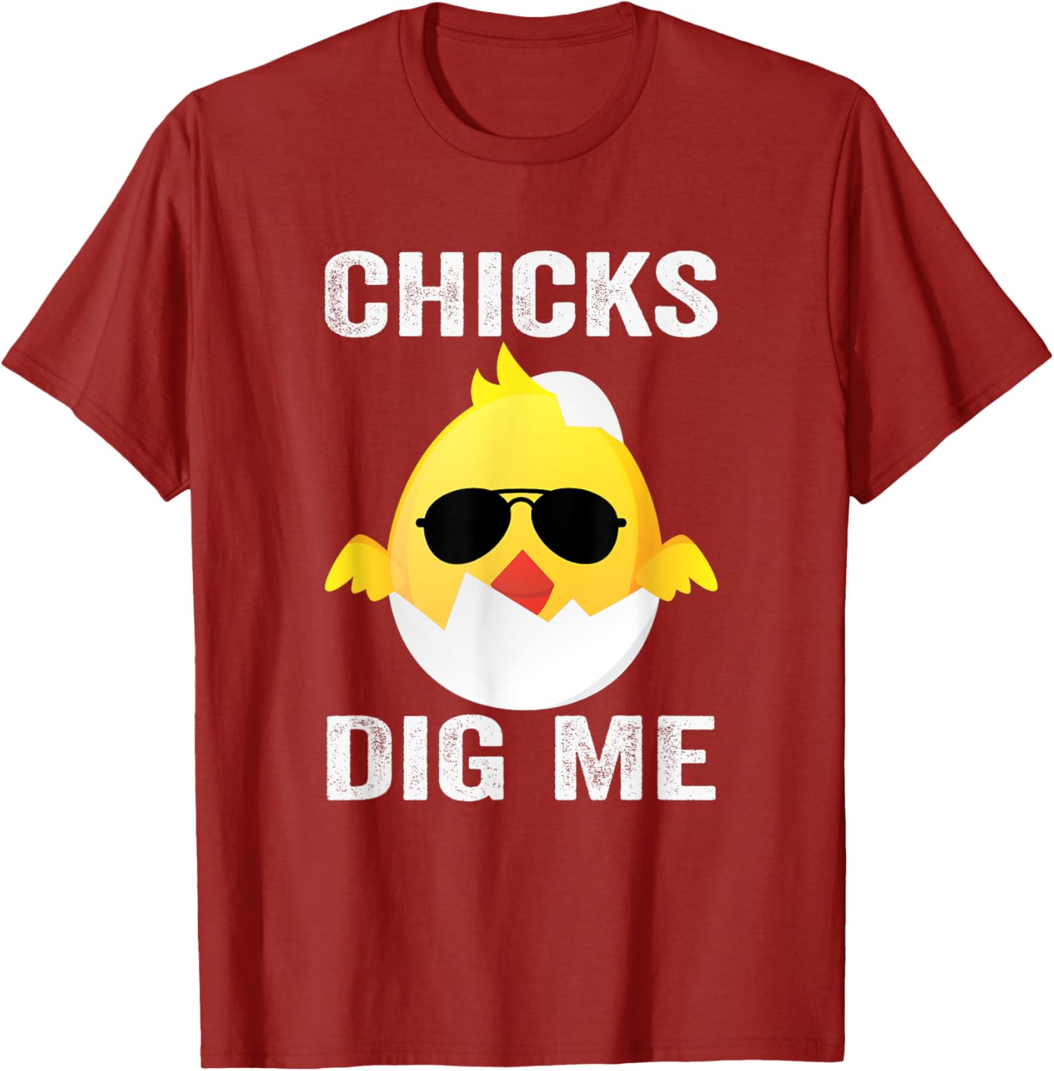 Chicks Dig Me Easter Funny Egg Easter kids boys girls T-Shirt