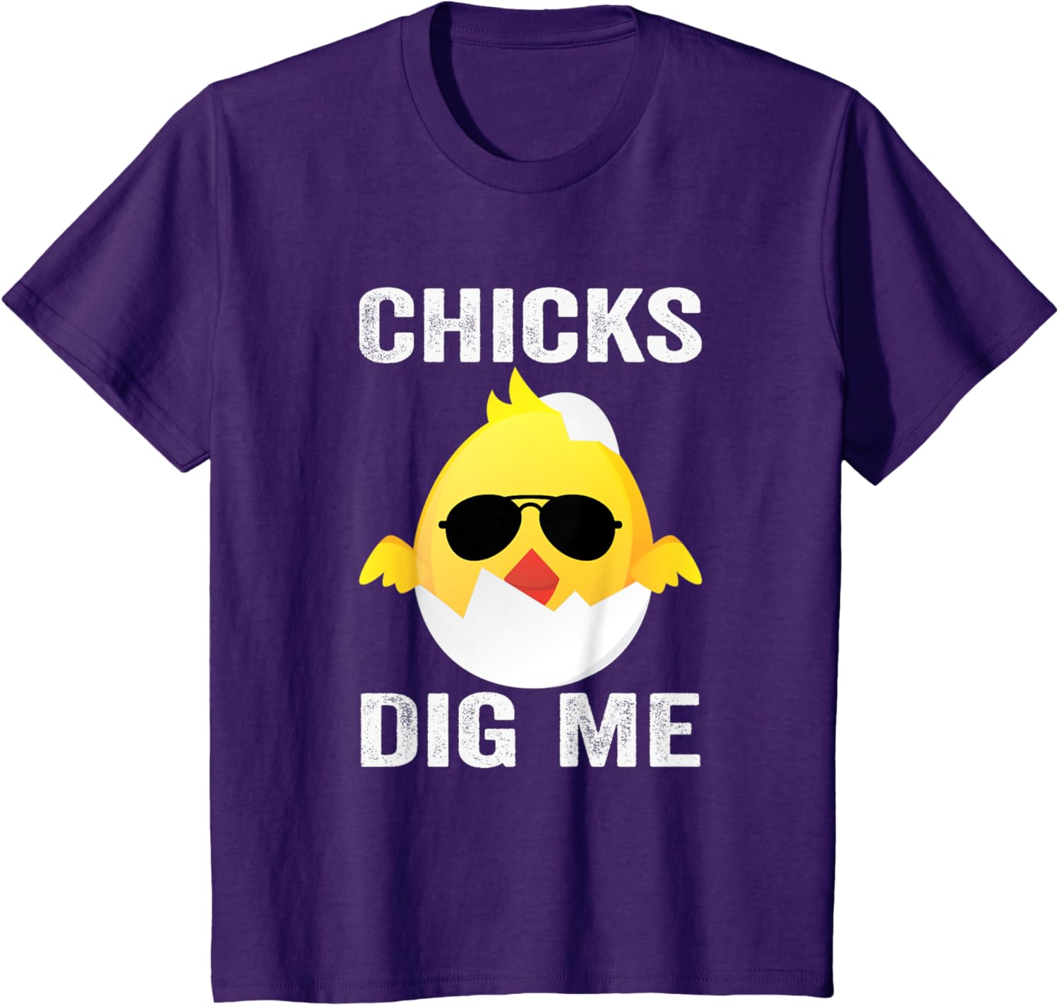 Chicks Dig Me Easter Funny Egg Easter kids boys girls T-Shirt