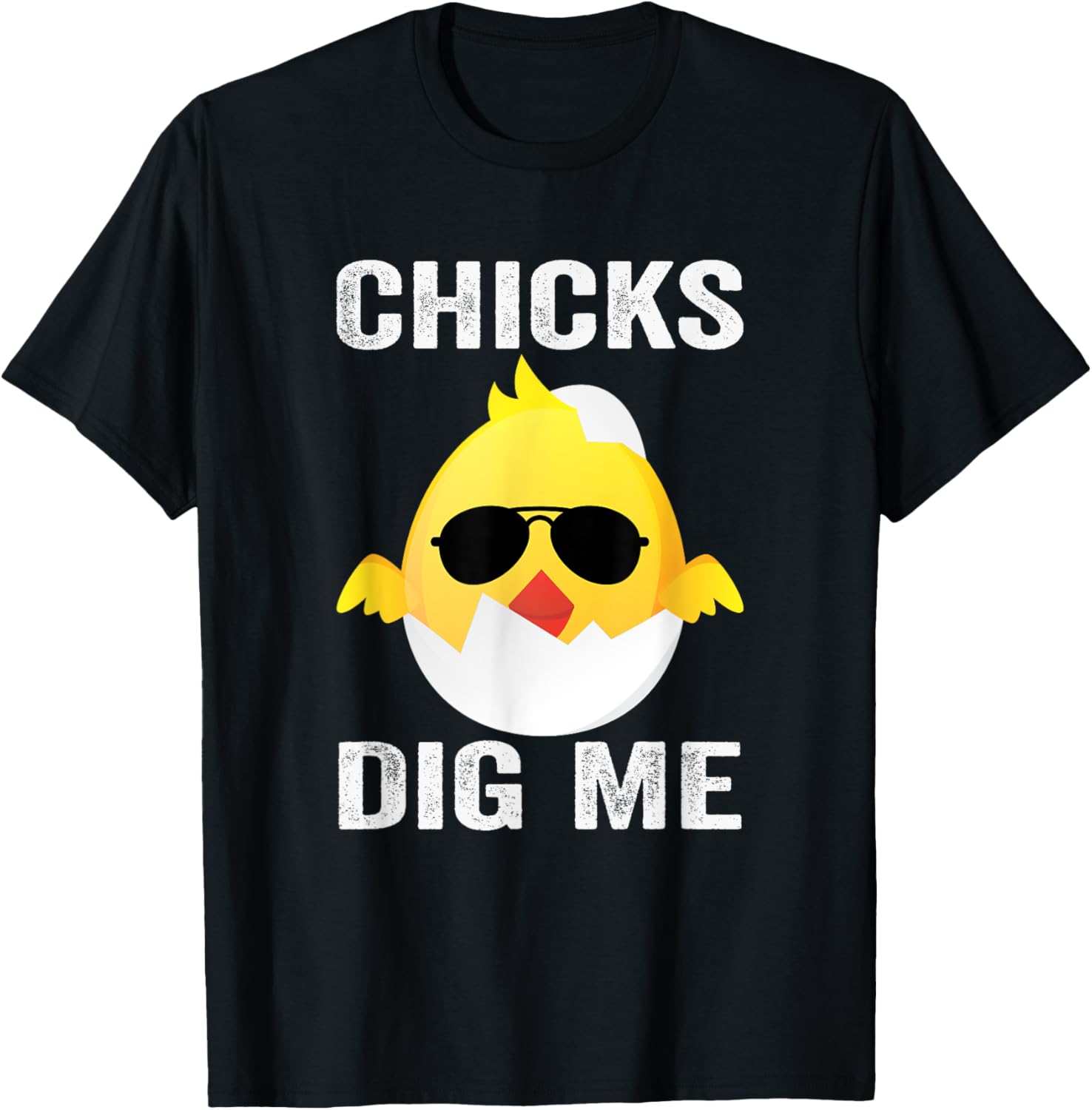 Chicks Dig Me Easter Funny Egg Easter kids boys girls T-Shirt