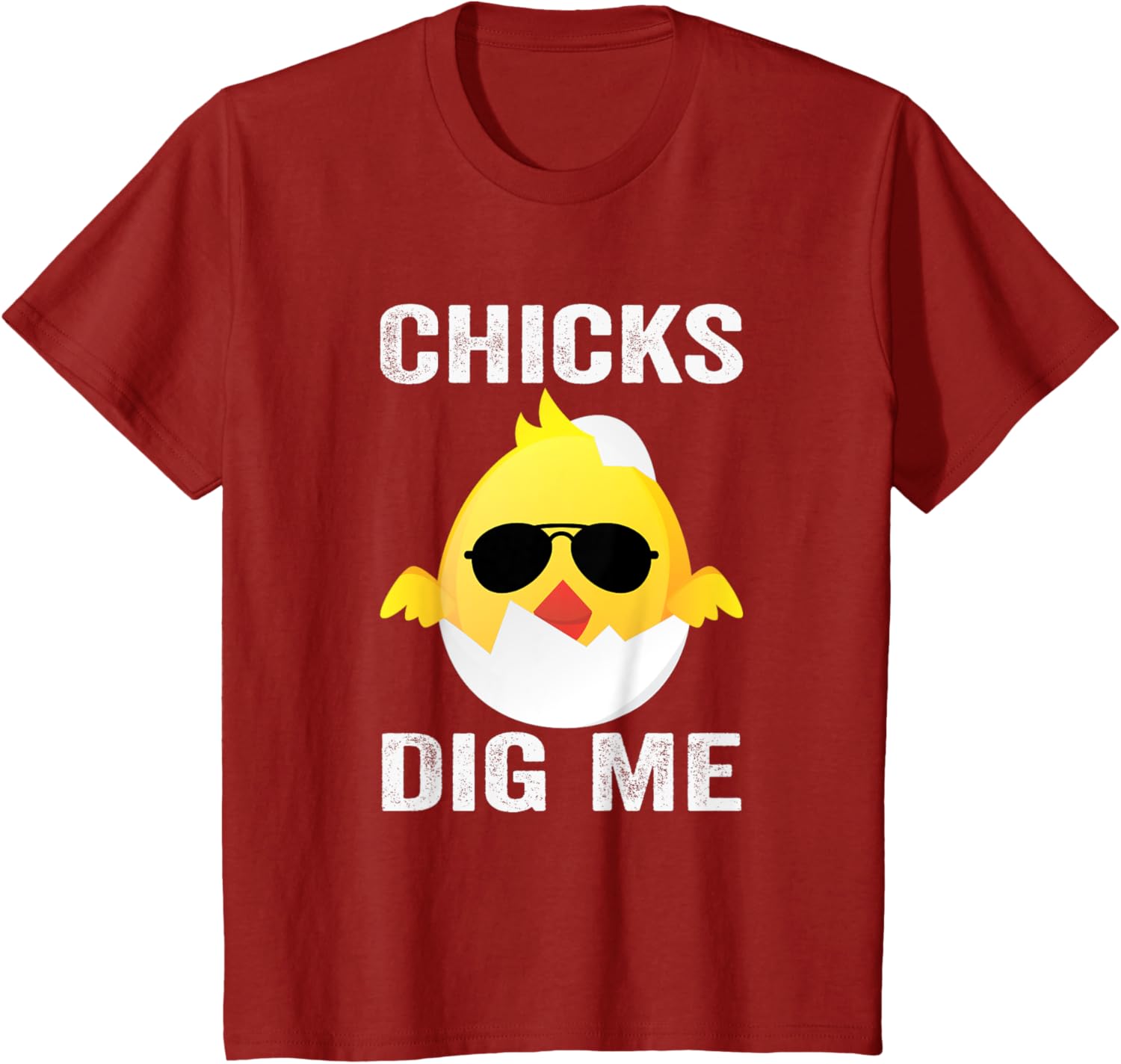 Chicks Dig Me Easter Funny Egg Easter kids boys girls T-Shirt