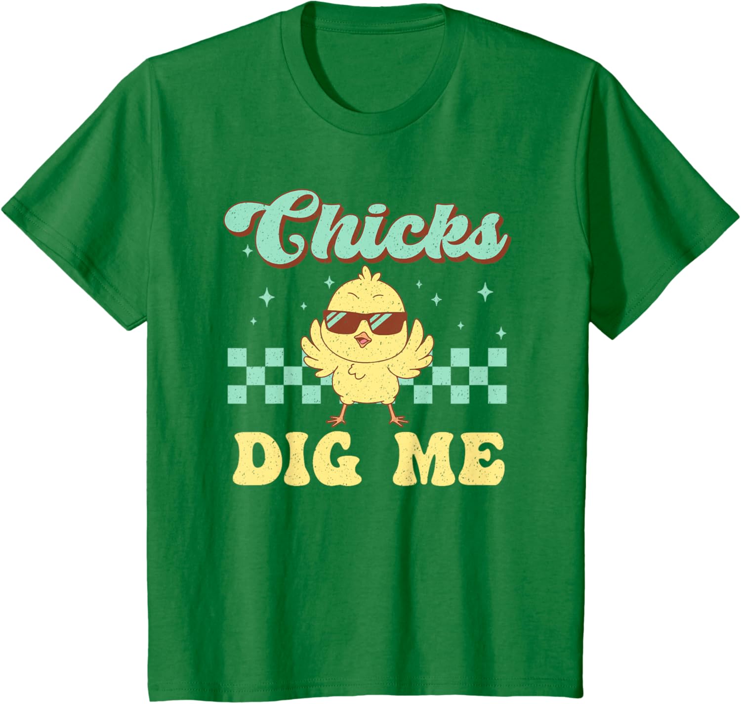 Chicks Dig Me Easter Toddler Boys Men Funny Happy Easter T-Shirt