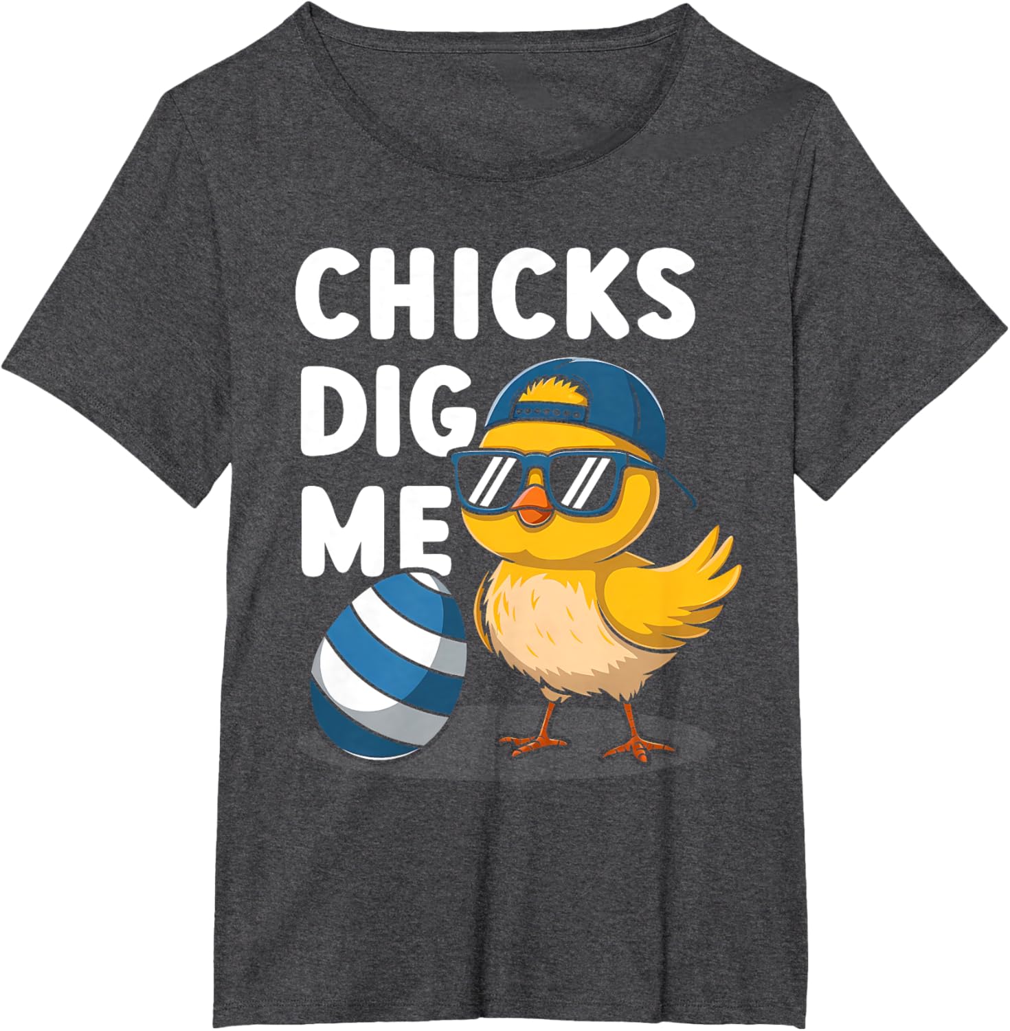 Chicks Dig Me Easter Toddler Boys Men Happy Easter Funny Kid T-Shirt