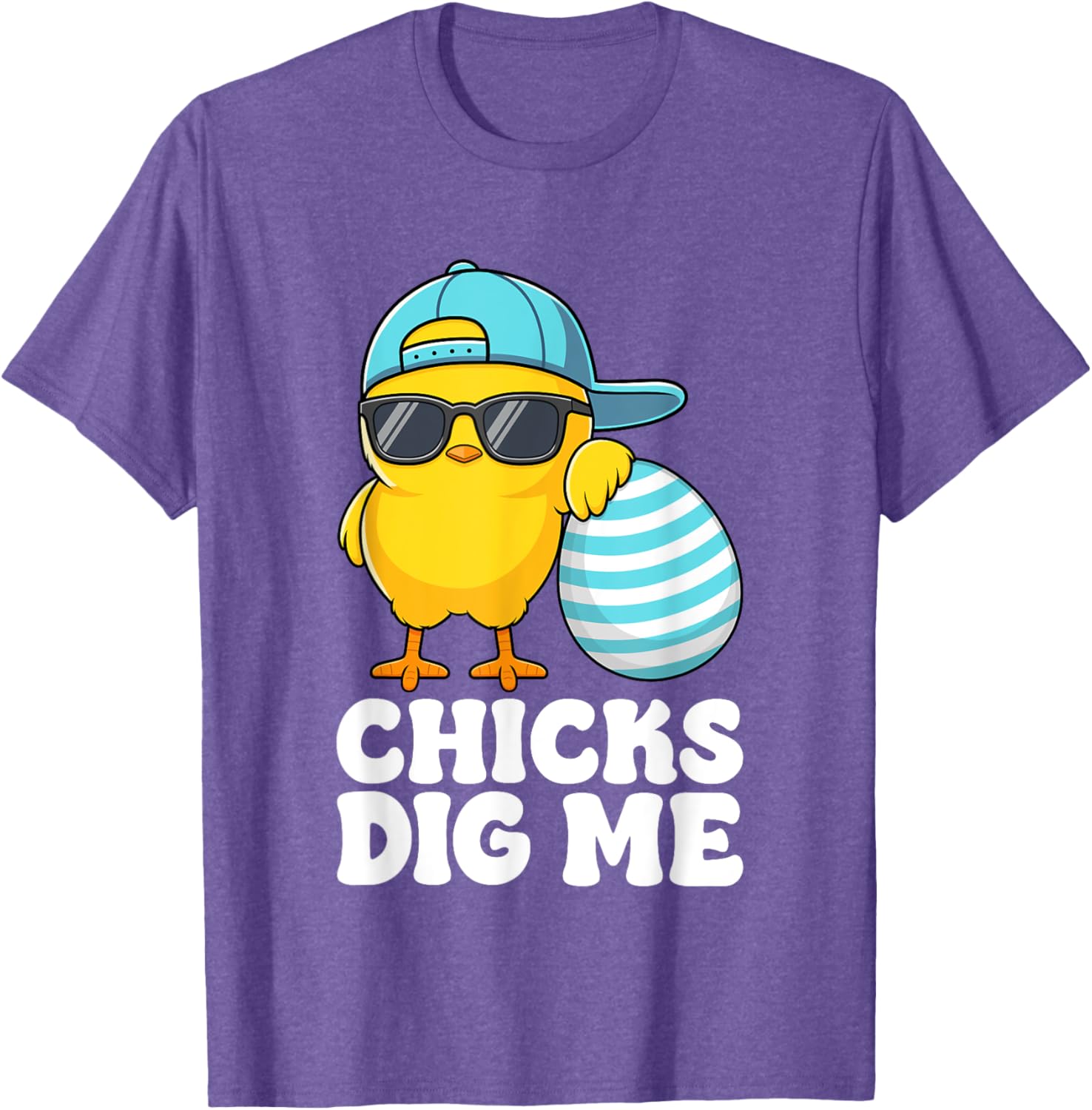 Chicks Dig Me Easter Toddler Boys Men Happy Easter Funny T-Shirt