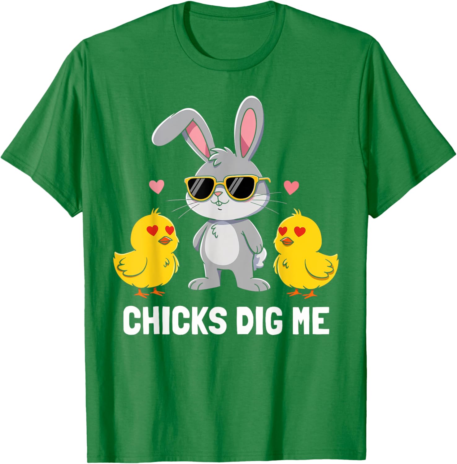 Chicks Dig Me Easter Toddler Boys Men Happy Easter Funny T-Shirt