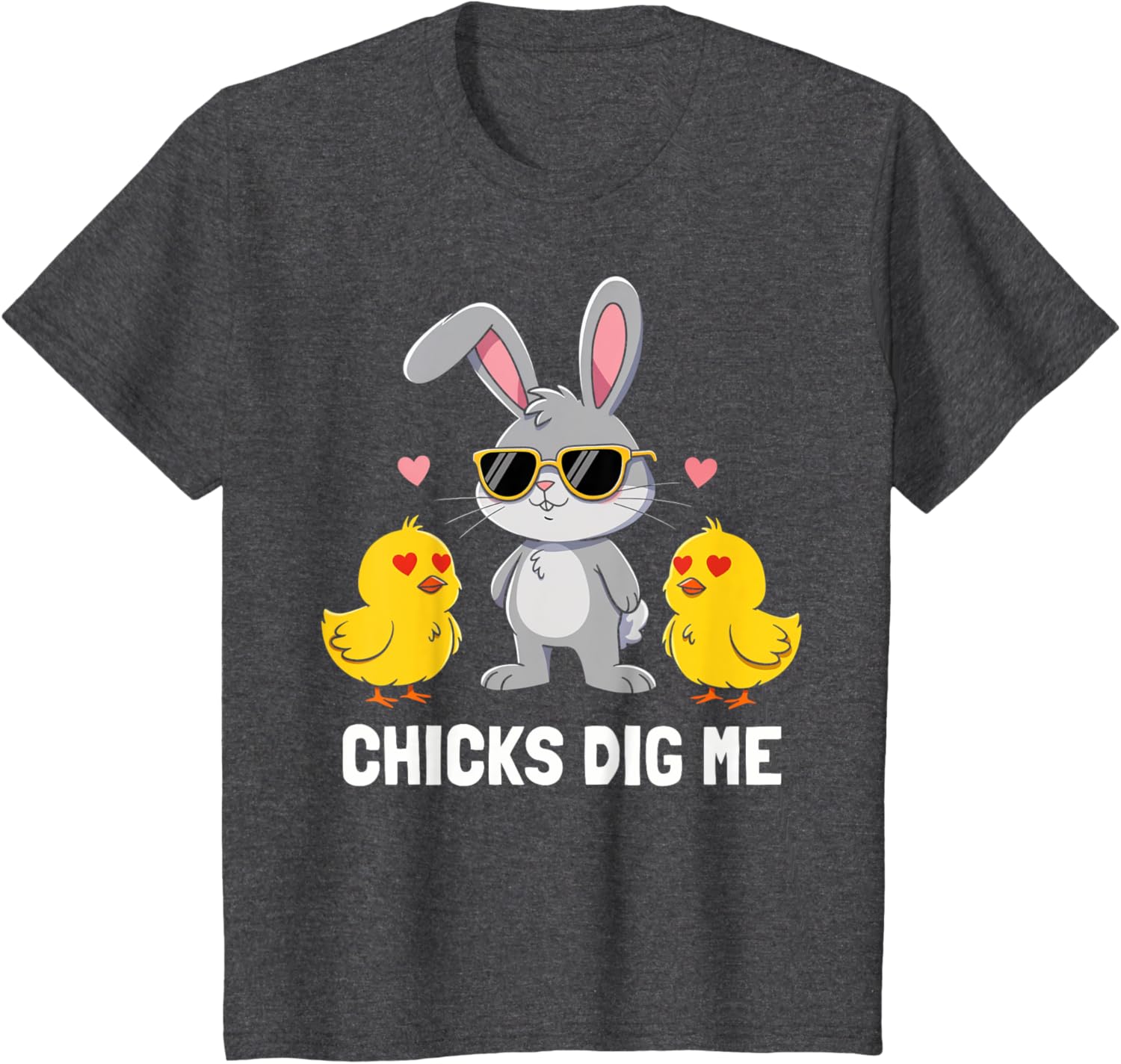 Chicks Dig Me Easter Toddler Boys Men Happy Easter Funny T-Shirt