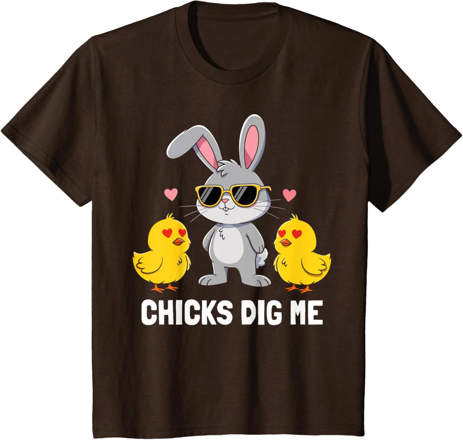 Chicks Dig Me Easter Toddler Boys Men Happy Easter Funny T-Shirt