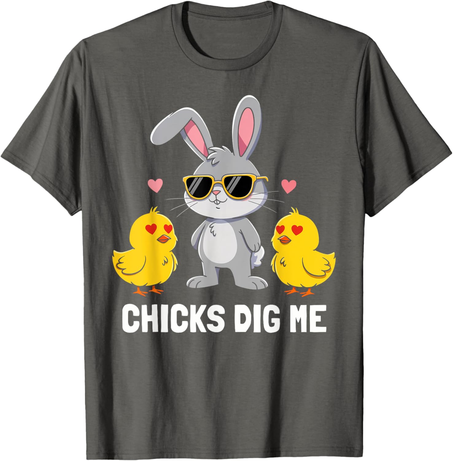 Chicks Dig Me Easter Toddler Boys Men Happy Easter Funny T-Shirt