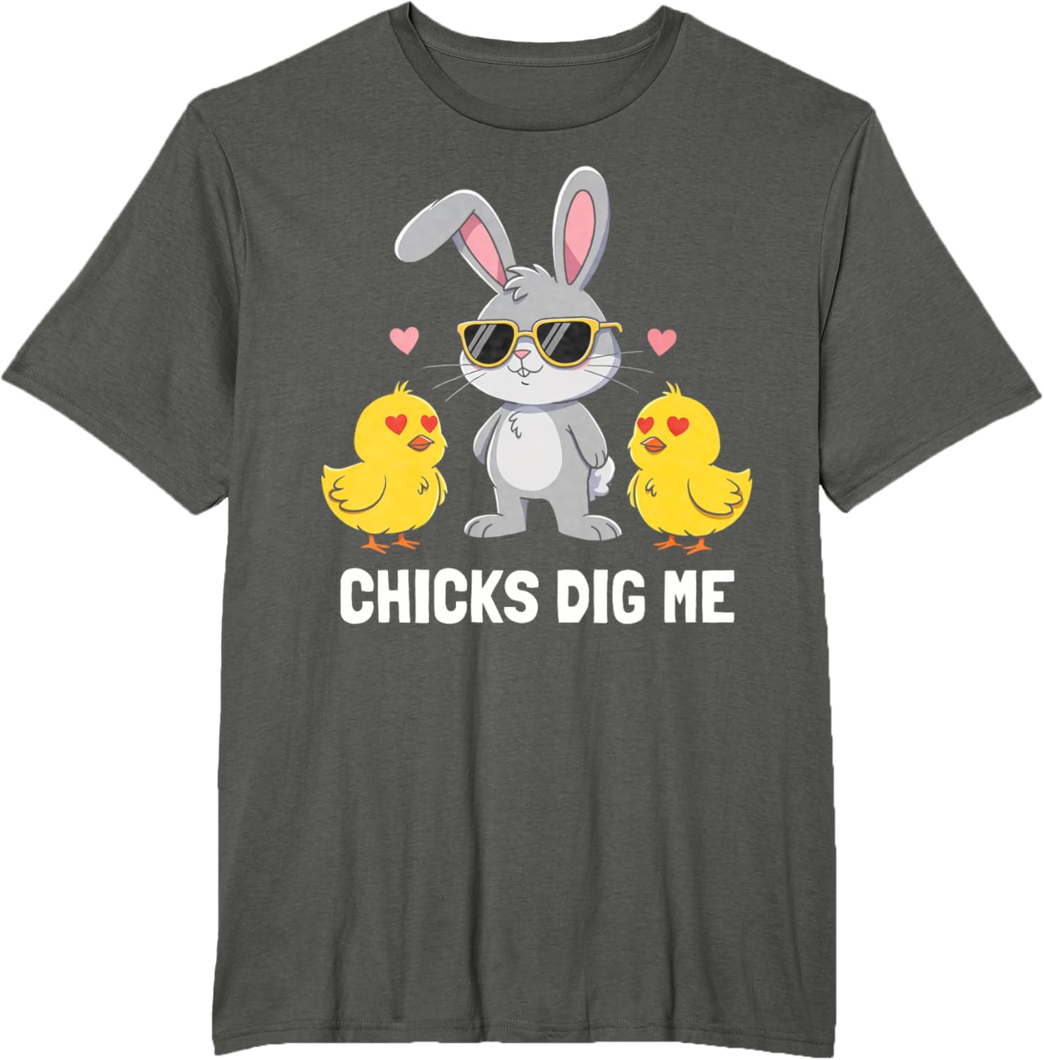 Chicks Dig Me Easter Toddler Boys Men Happy Easter Funny T-Shirt