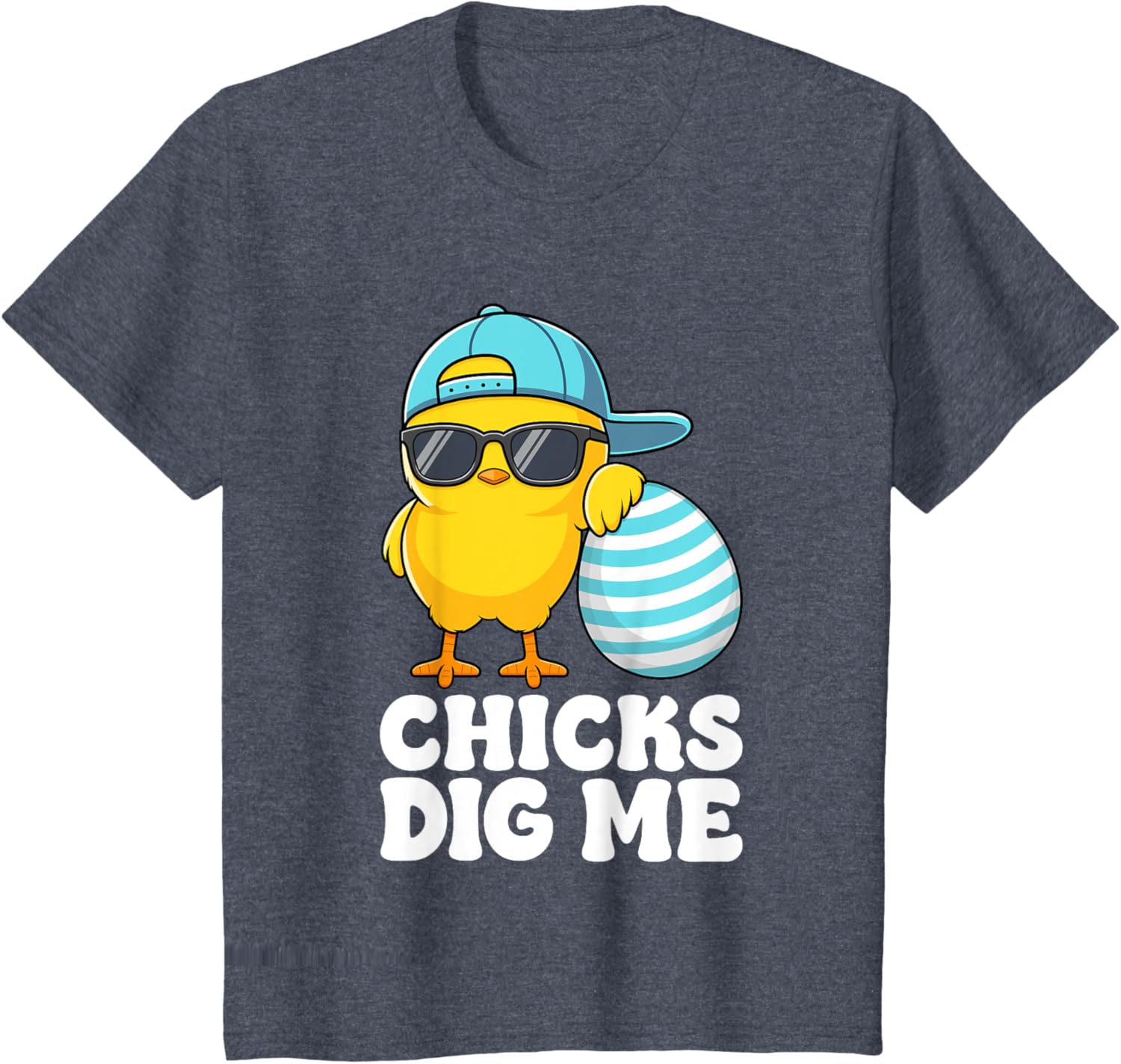 Chicks Dig Me Easter Toddler Boys Men Happy Easter Funny T-Shirt