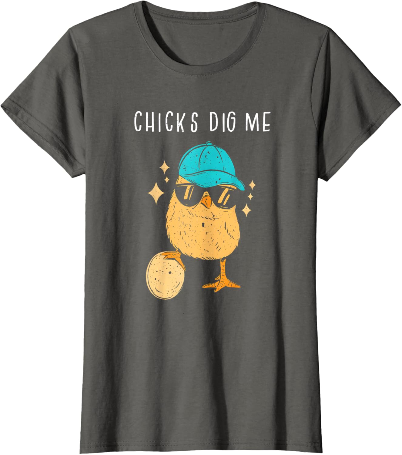 Chicks Dig Me Easter Toddler Boys Men Happy Easter Funny T-Shirt