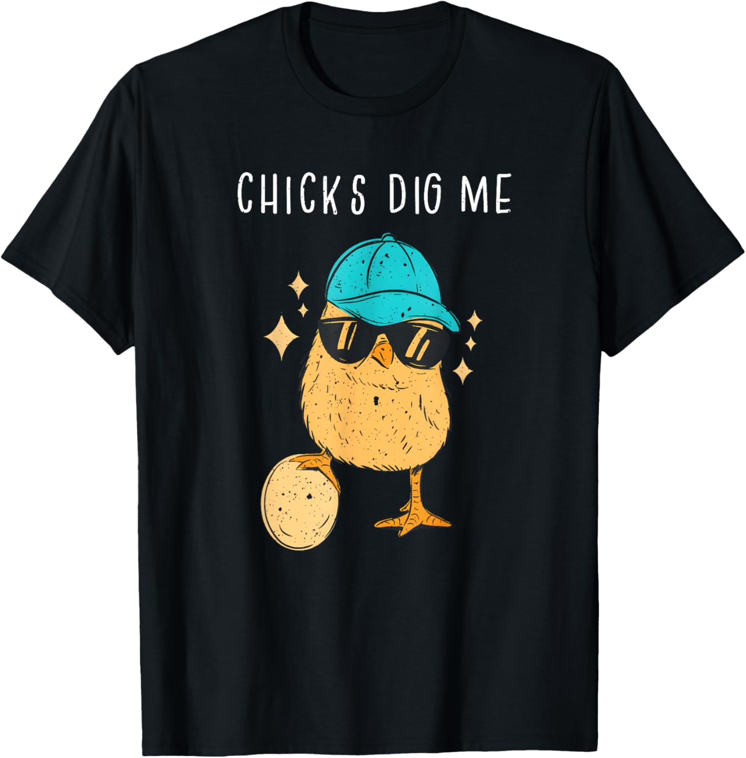 Chicks Dig Me Easter Toddler Boys Men Happy Easter Funny T-Shirt