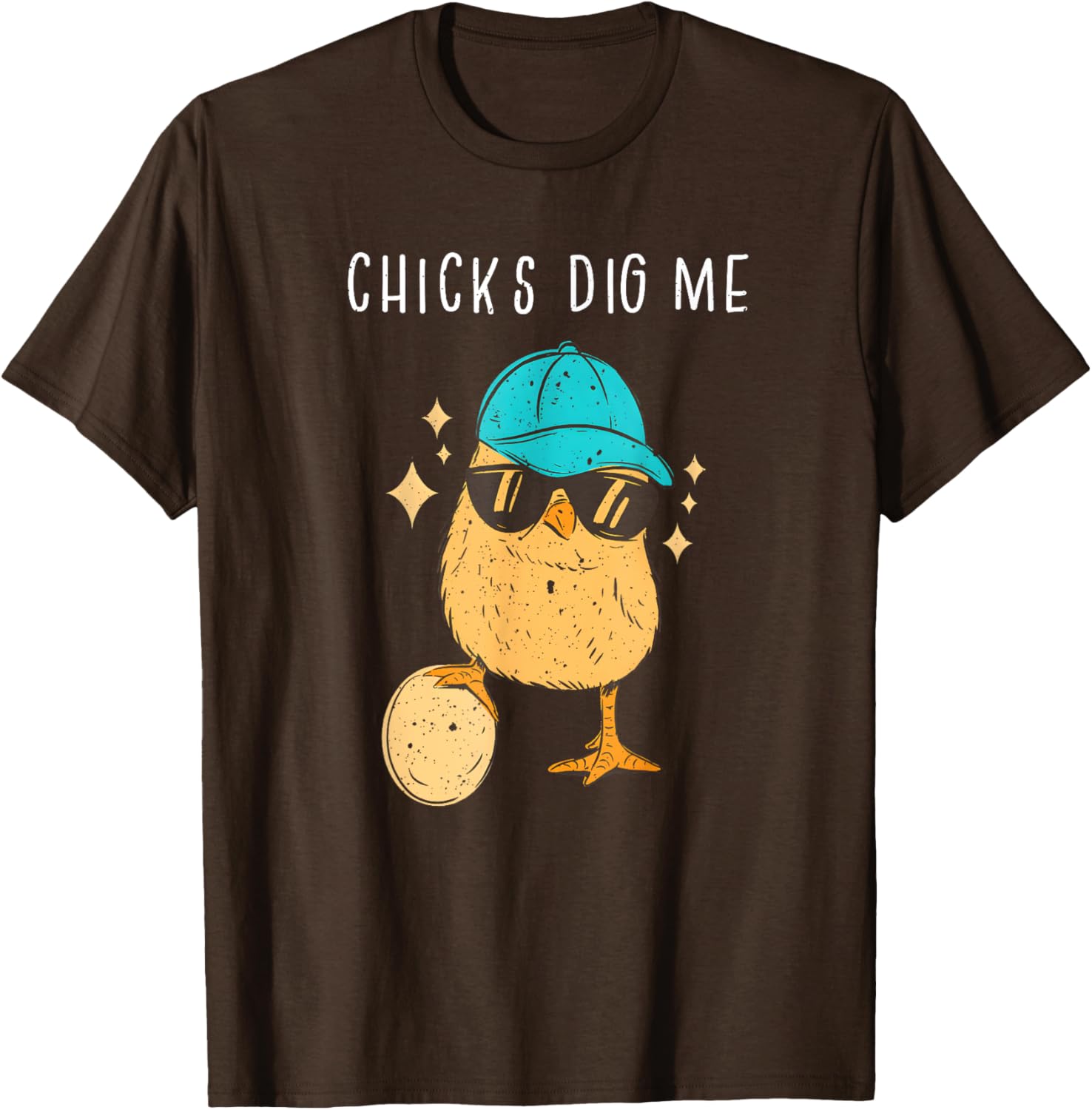 Chicks Dig Me Easter Toddler Boys Men Happy Easter Funny T-Shirt