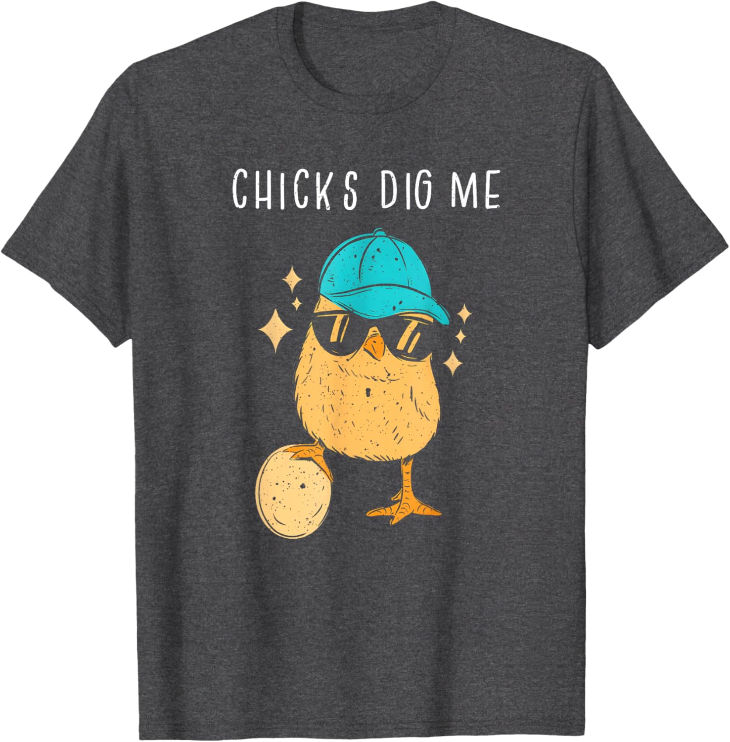 Chicks Dig Me Easter Toddler Boys Men Happy Easter Funny T-Shirt