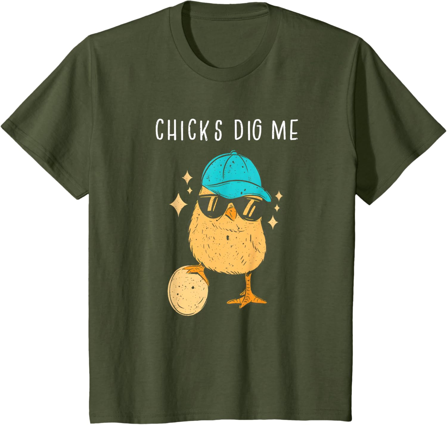 Chicks Dig Me Easter Toddler Boys Men Happy Easter Funny T-Shirt