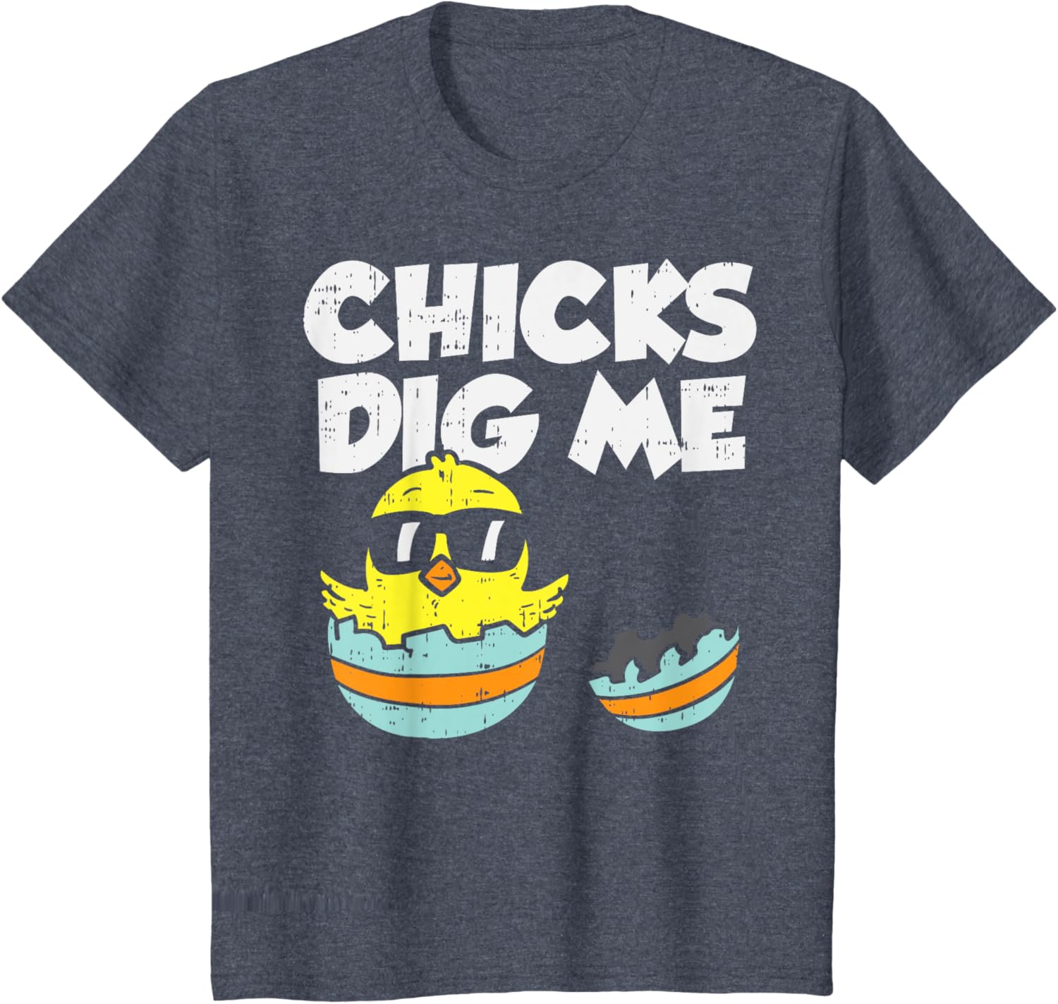 Chicks Dig Me Egg Cool Easter Baby Boy Toddler Gift T-Shirt