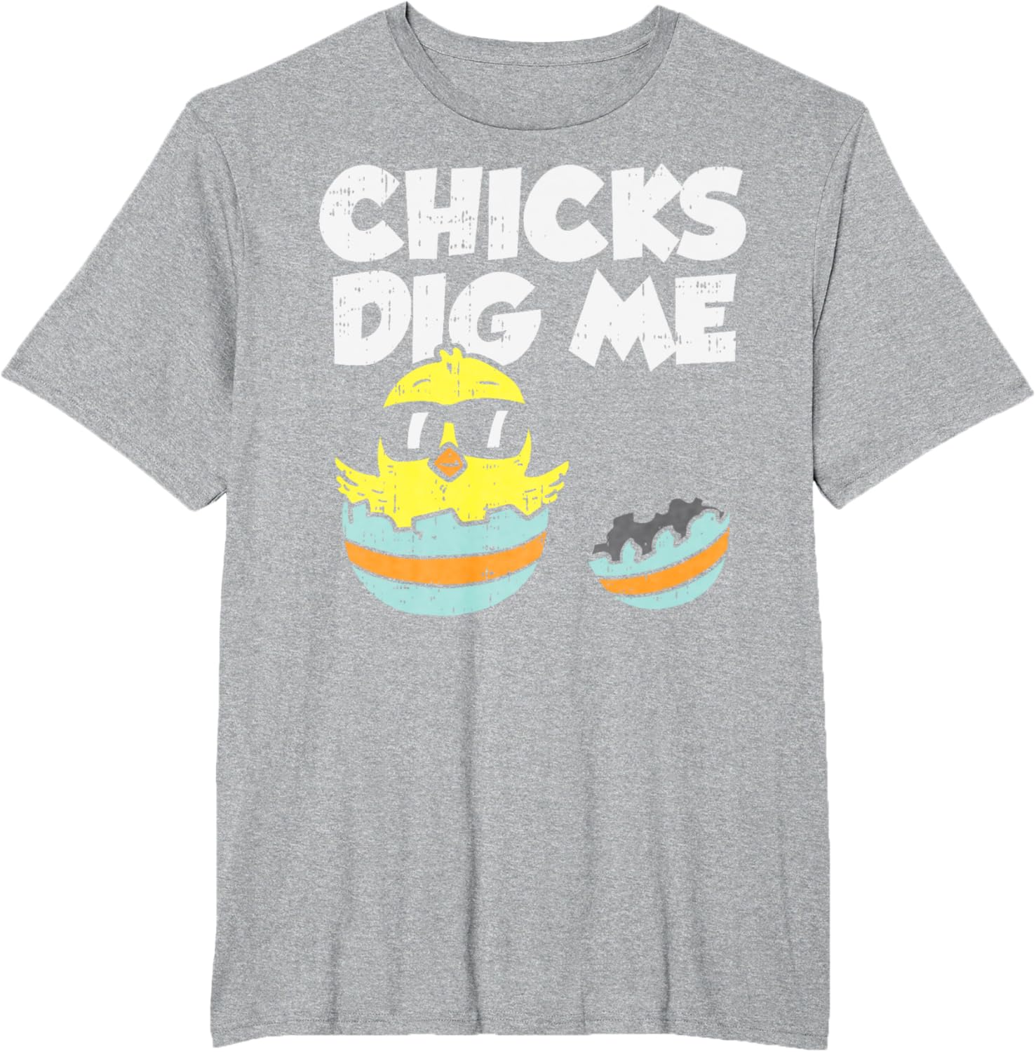 Chicks Dig Me Egg Cool Easter Baby Boy Toddler Gift T-Shirt