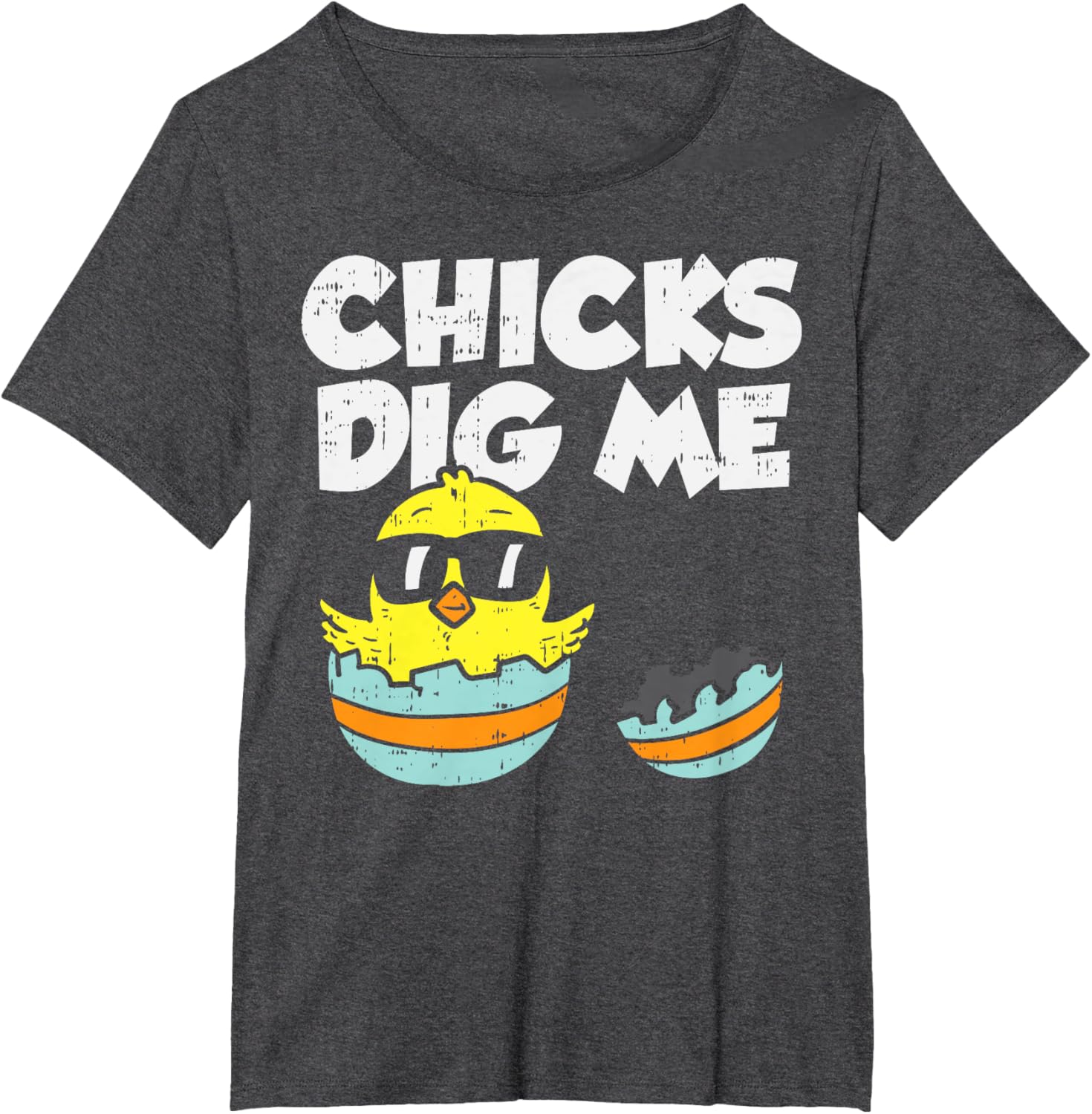 Chicks Dig Me Egg Cool Easter Baby Boy Toddler Gift T-Shirt