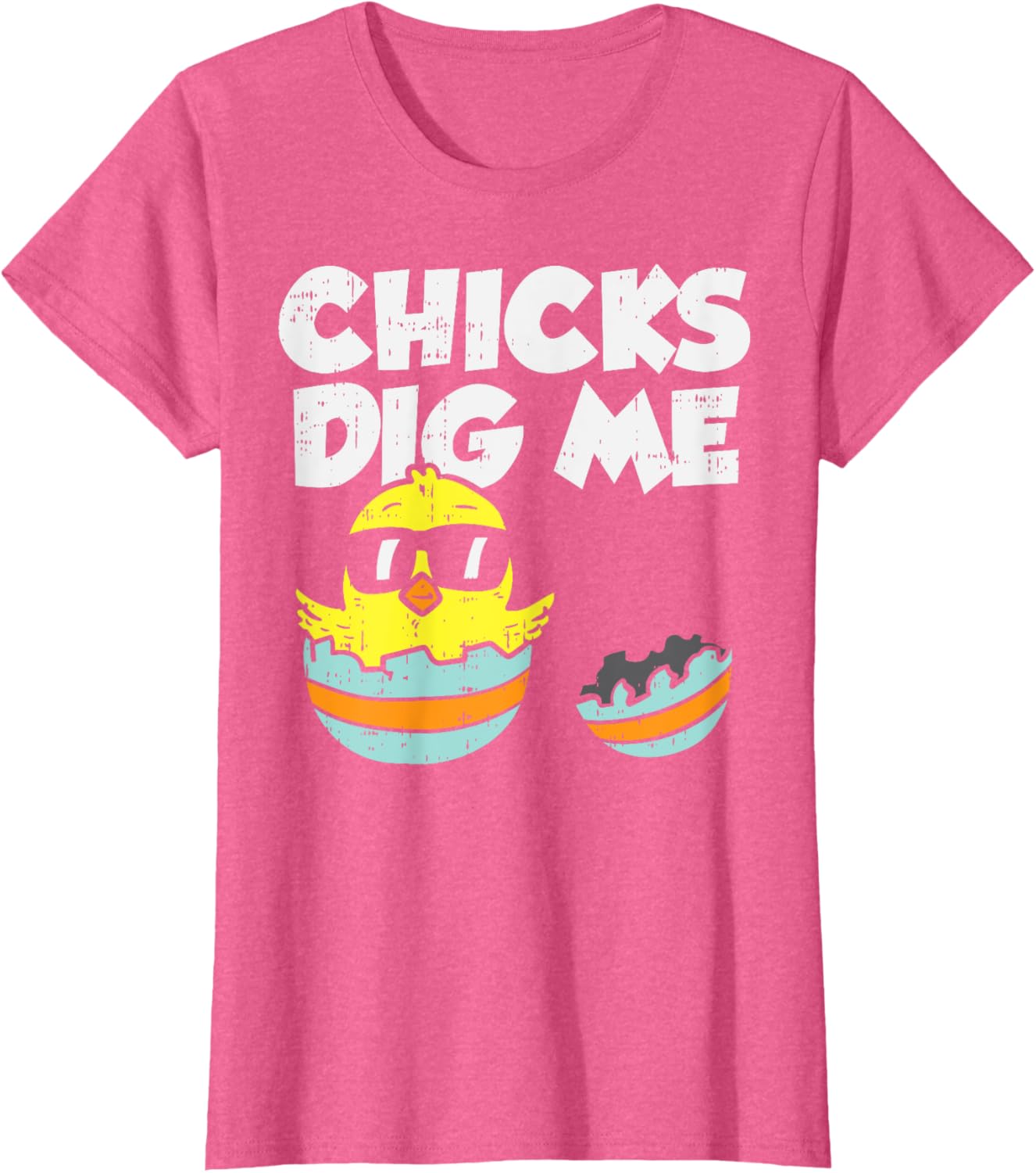 Chicks Dig Me Egg Cool Easter Baby Boy Toddler Gift T-Shirt