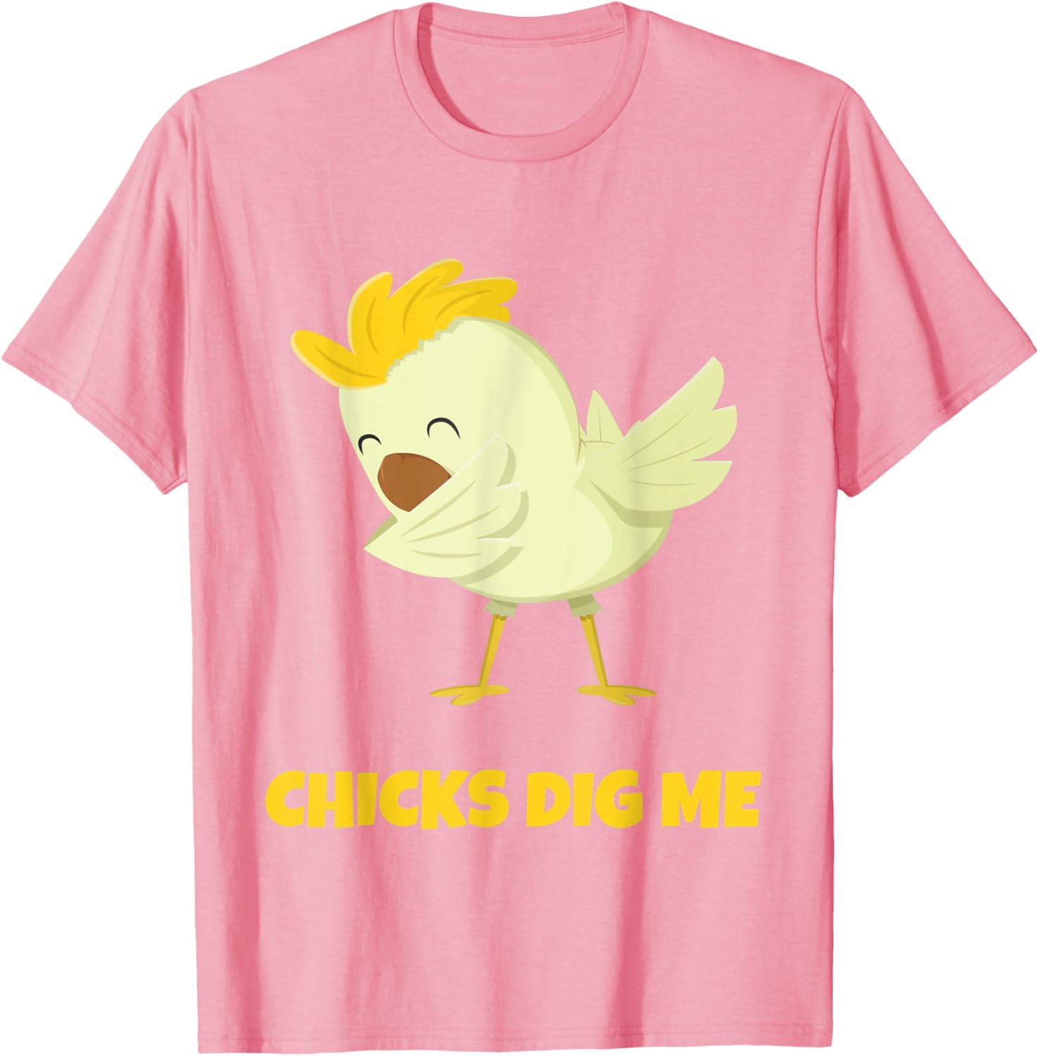 Chicks Dig Me Egg Hunt Dabbing Kids Boys Girls Easter Hunter T-Shirt