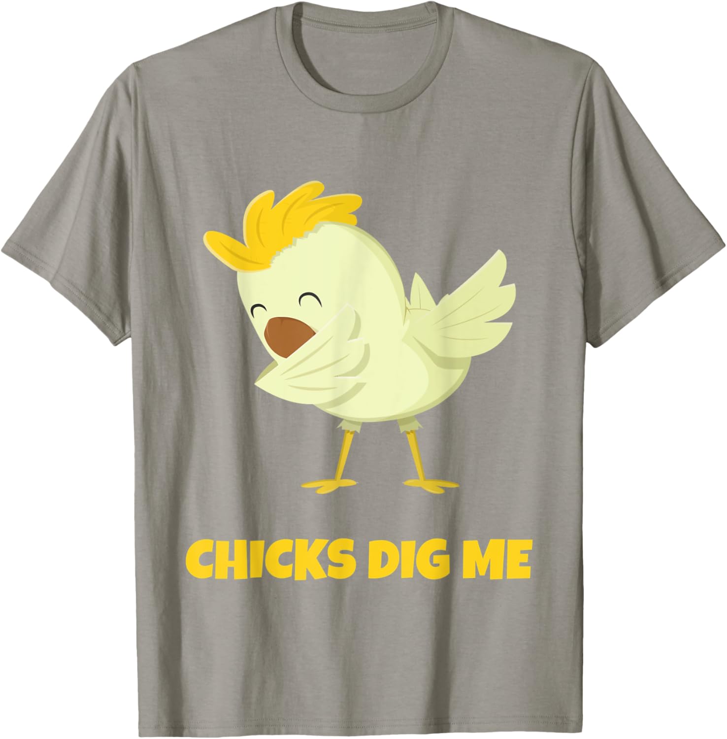 Chicks Dig Me Egg Hunt Dabbing Kids Boys Girls Easter Hunter T-Shirt