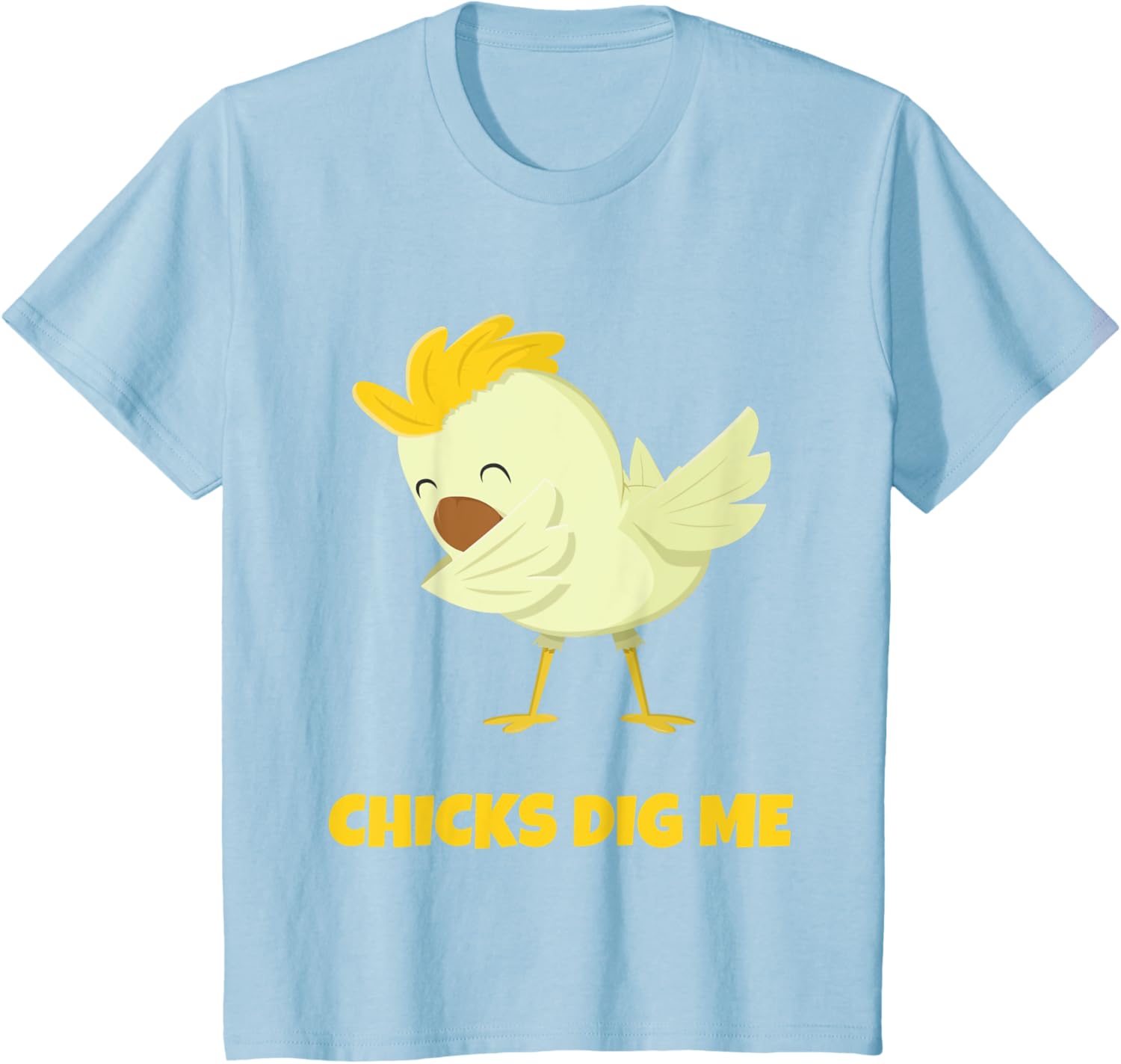 Chicks Dig Me Egg Hunt Dabbing Kids Boys Girls Easter Hunter T-Shirt