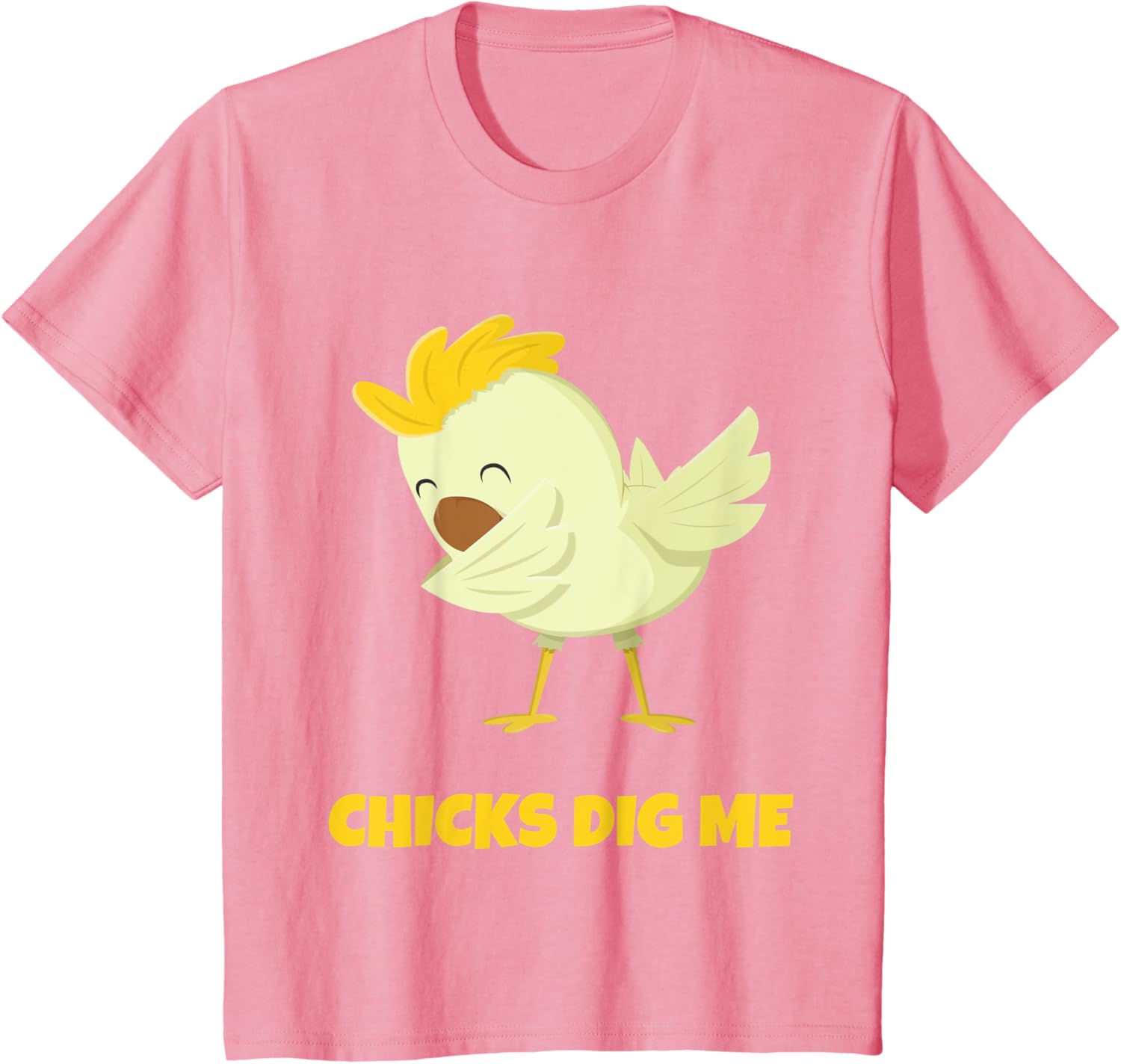 Chicks Dig Me Egg Hunt Dabbing Kids Boys Girls Easter Hunter T-Shirt