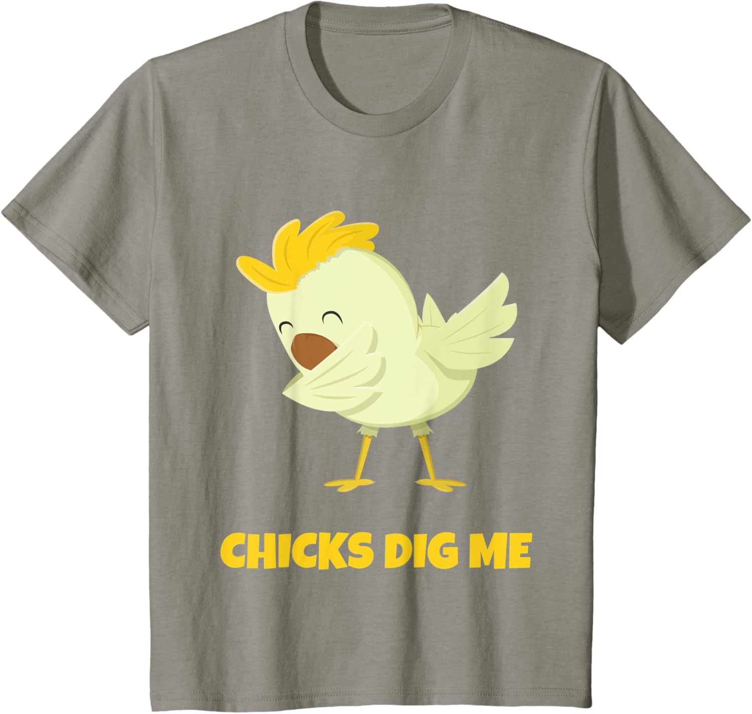 Chicks Dig Me Egg Hunt Dabbing Kids Boys Girls Easter Hunter T-Shirt