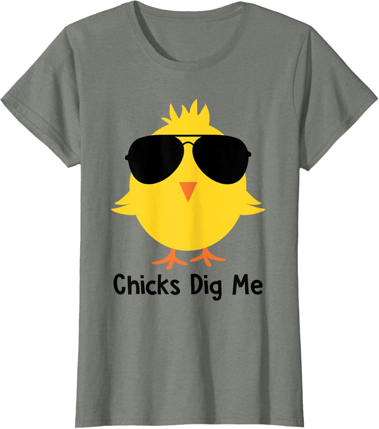 Chicks Dig Me Funny & Cute Easter Egg Hunting Happy Easter T-Shirt