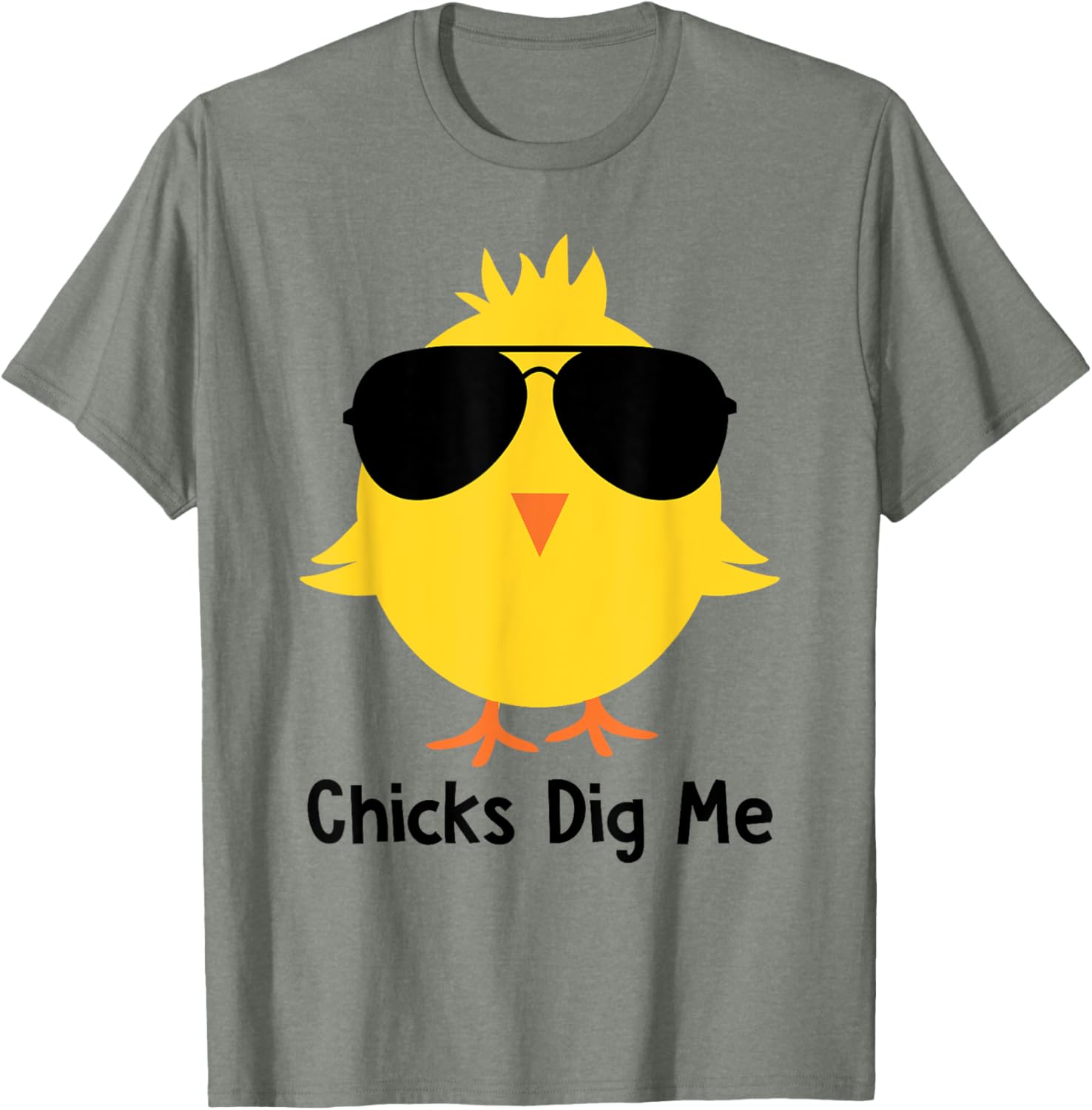 Chicks Dig Me Funny & Cute Easter Egg Hunting Happy Easter T-Shirt