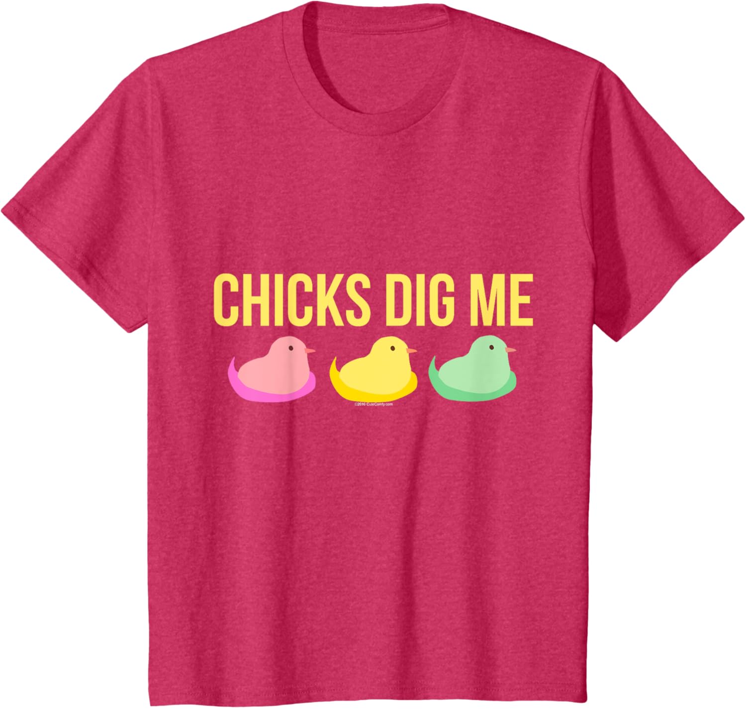 Chicks Dig Me Funny Cute Easter Gift for Boys Guys Men T-Shirt