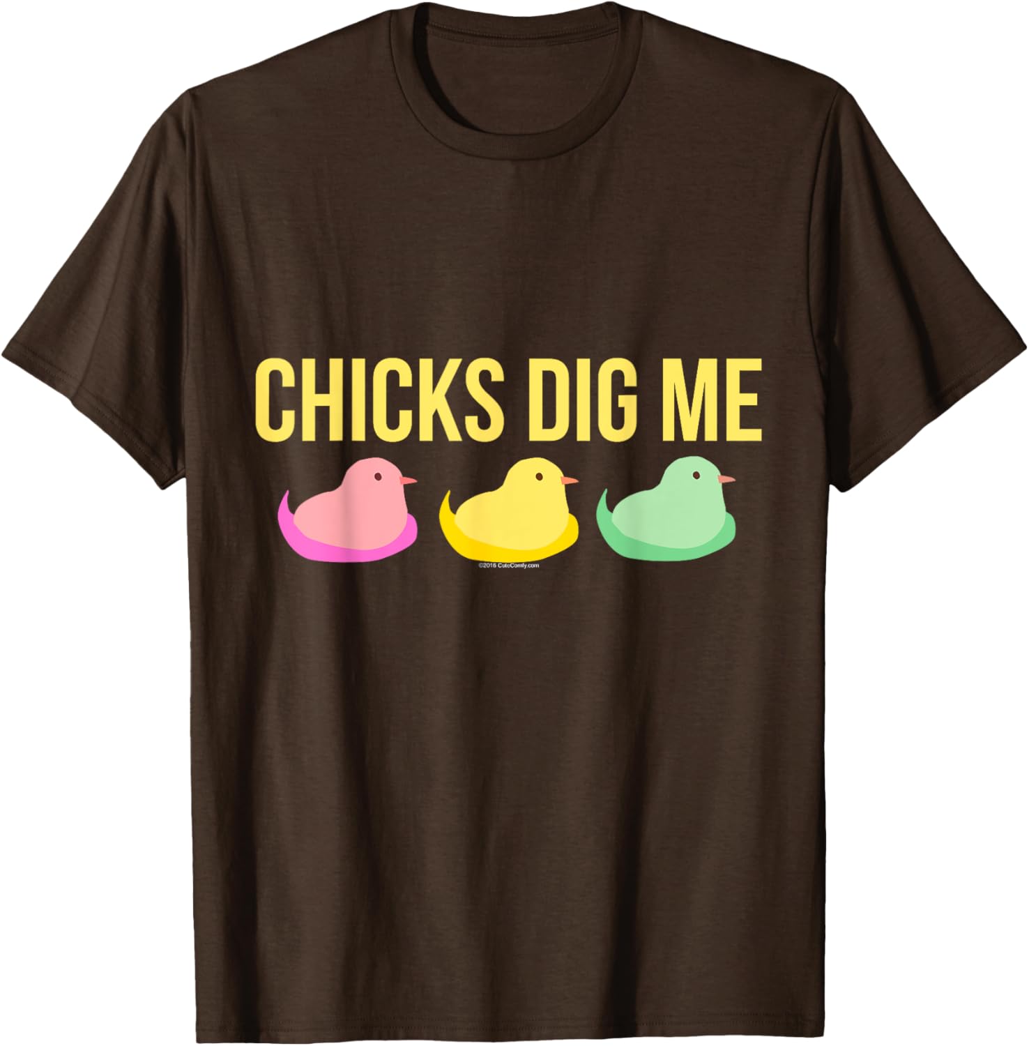 Chicks Dig Me Funny Cute Easter Gift for Boys Guys Men T-Shirt